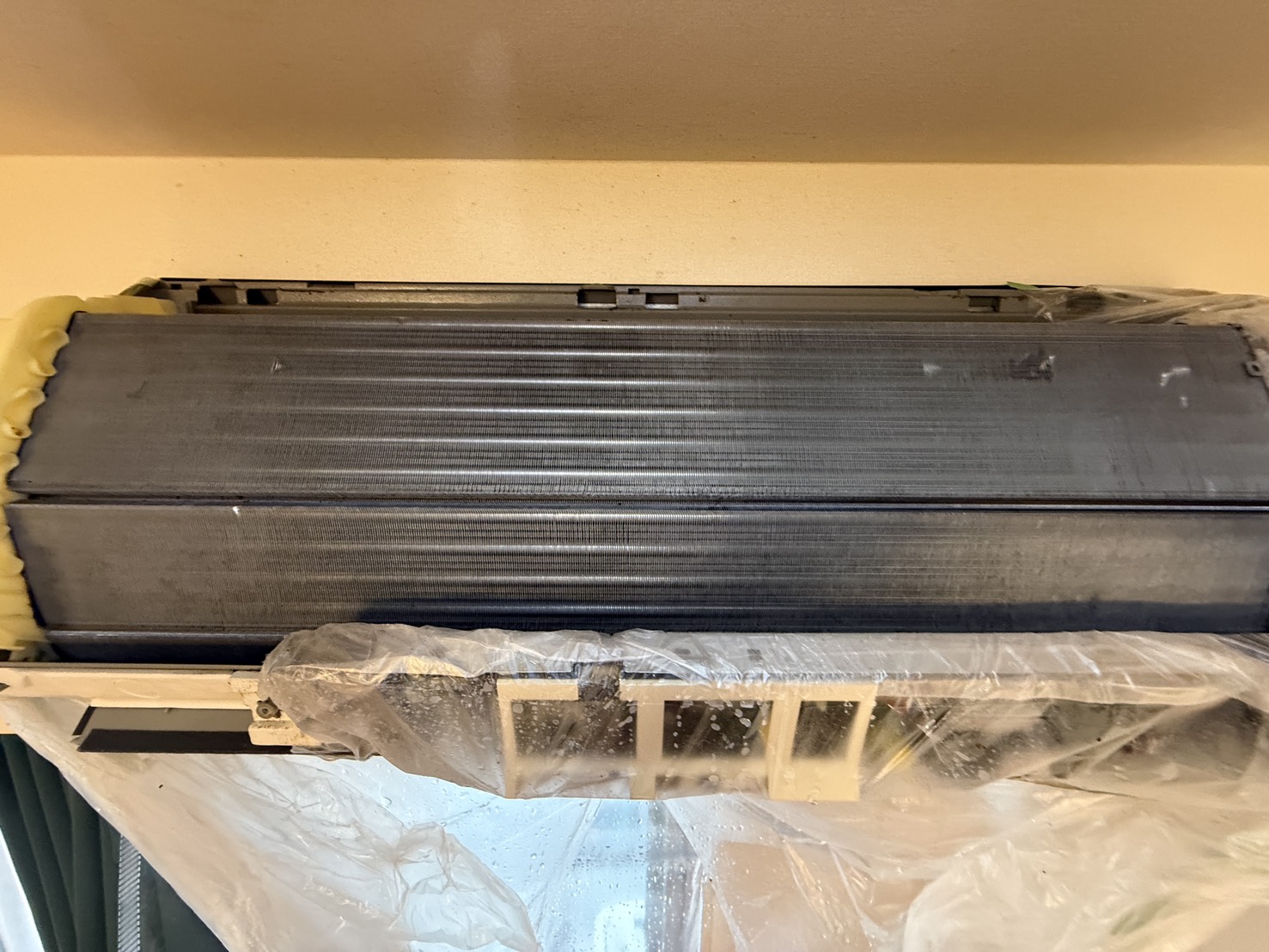 東京都北区赤羽台のお掃除機能付きエアコンの作業後2