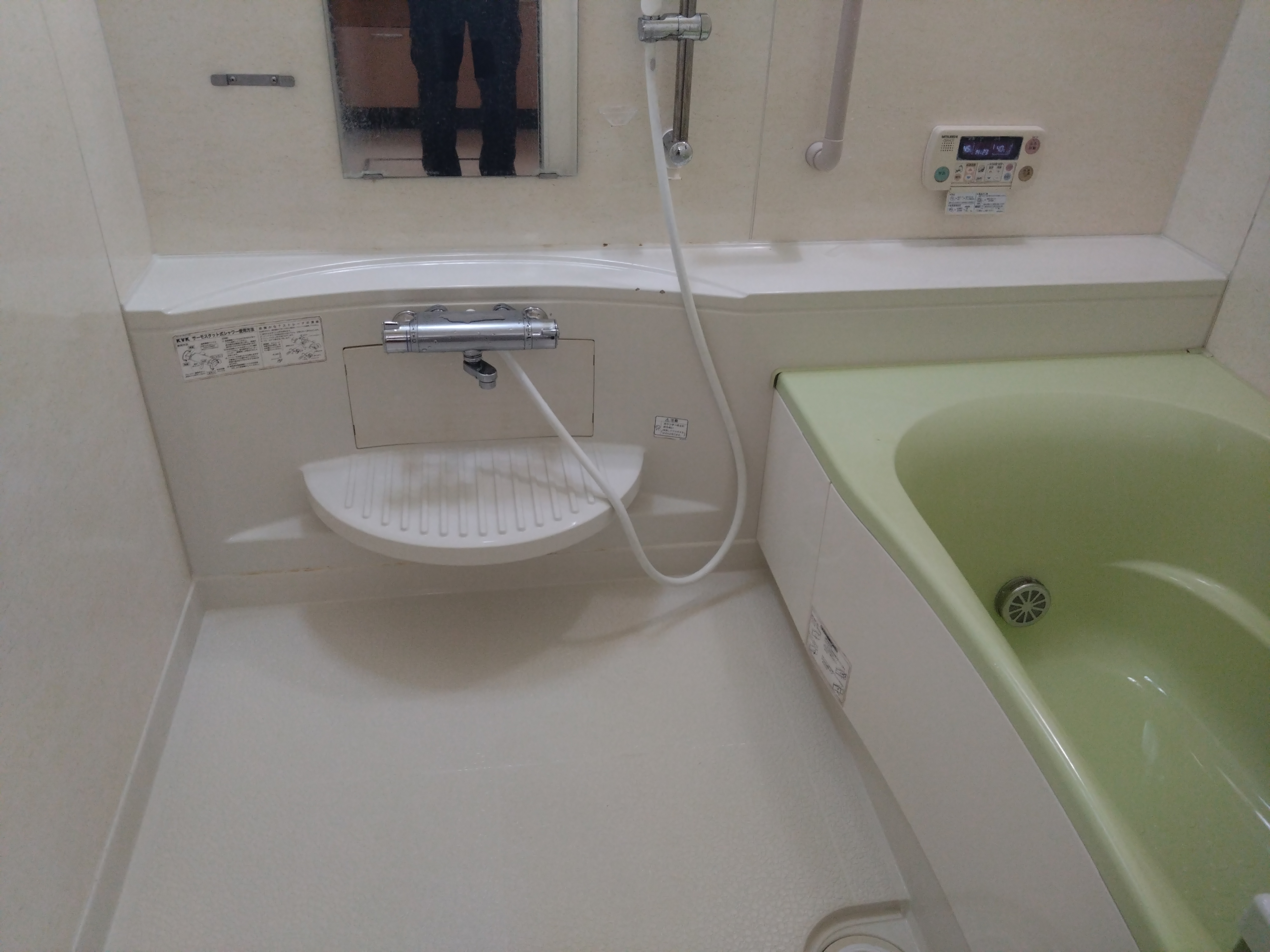 静岡県浜松市中央区の浴室・お風呂クリーニングの作業後1