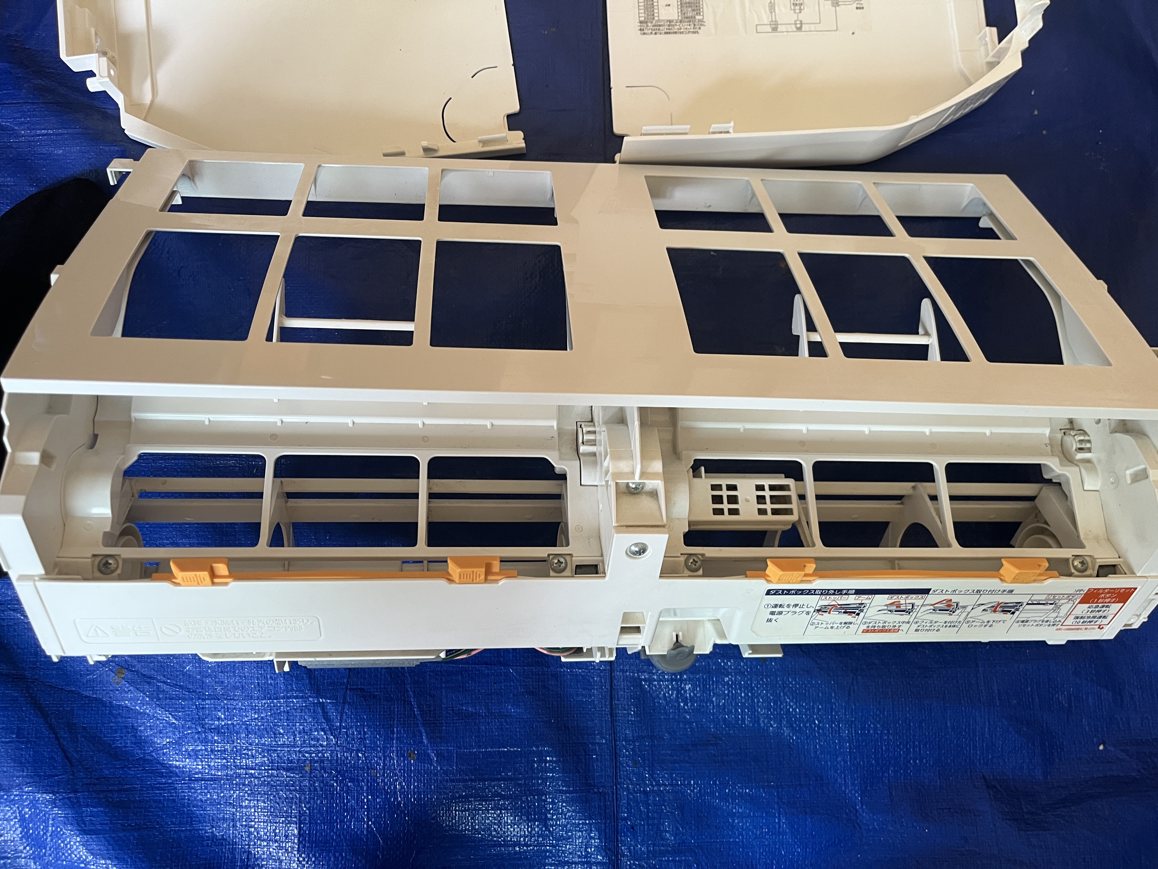 愛知県みよし市のお掃除機能付きエアコンの作業後3