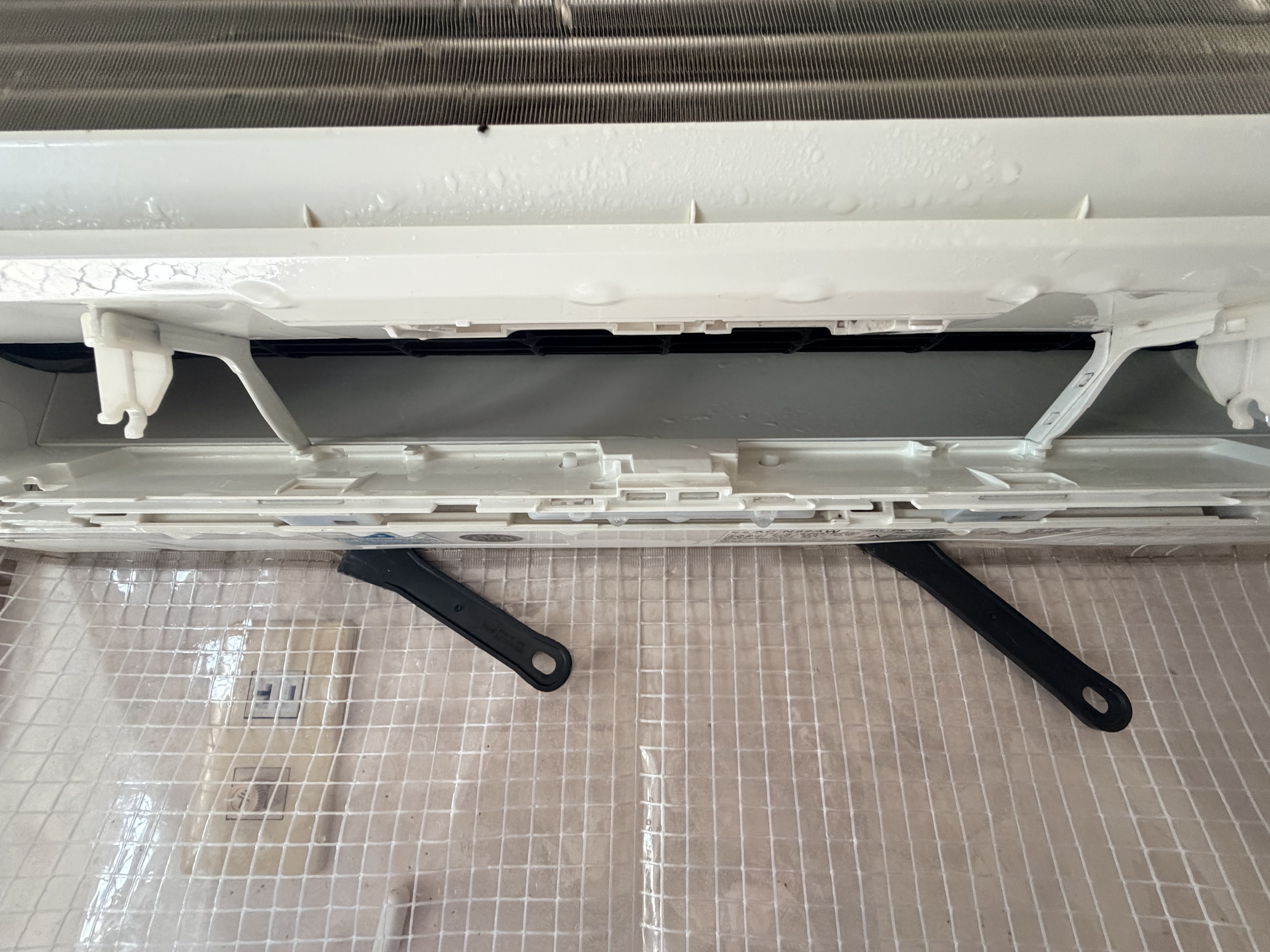 千葉県船橋市山手の壁掛けエアコンの作業後1