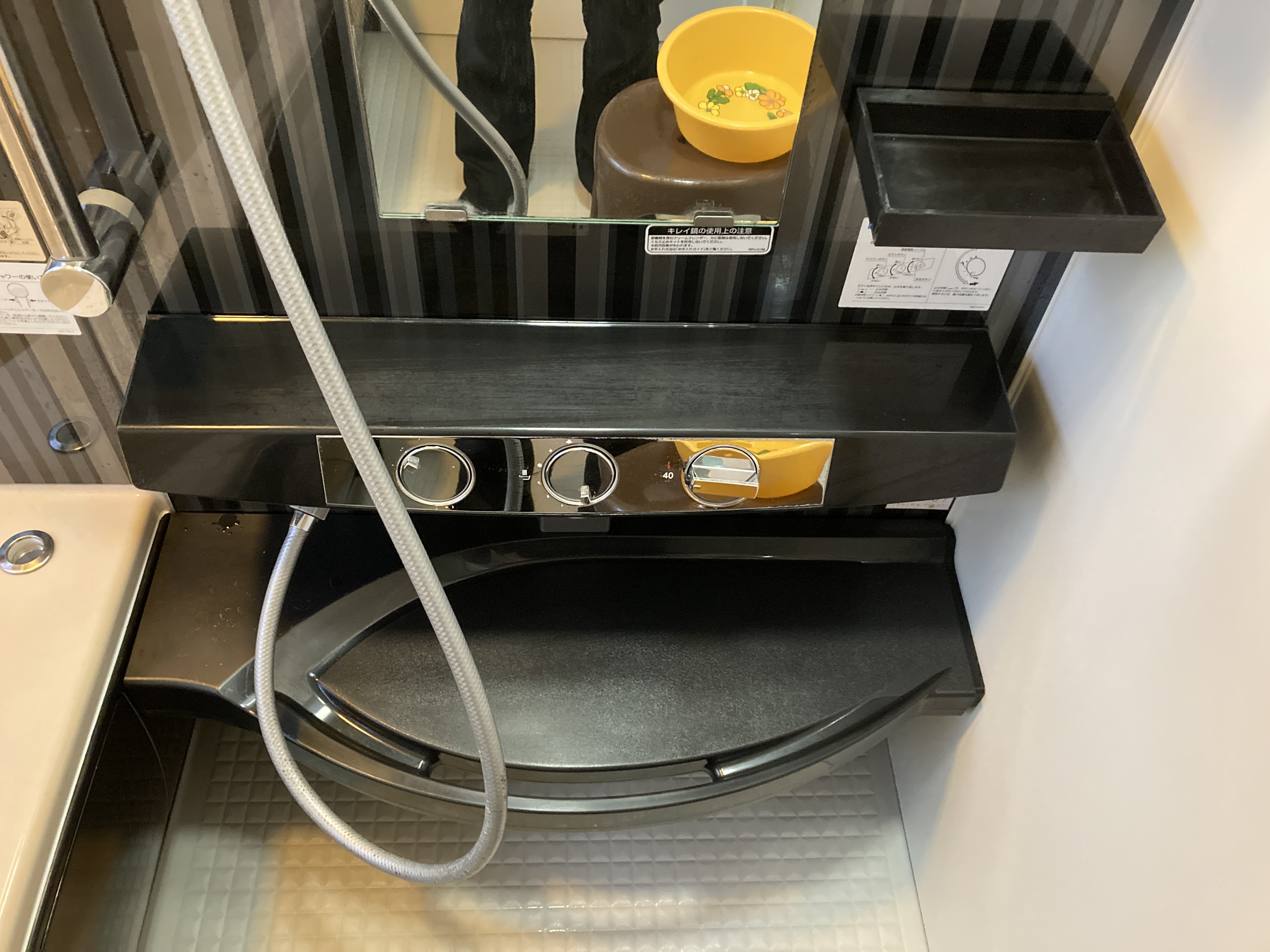 京都府京田辺市薪東沢の浴室・お風呂クリーニングの作業後1