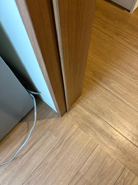 東京都江東区の社宅・社員寮の原状回復クリーニングの作業後1