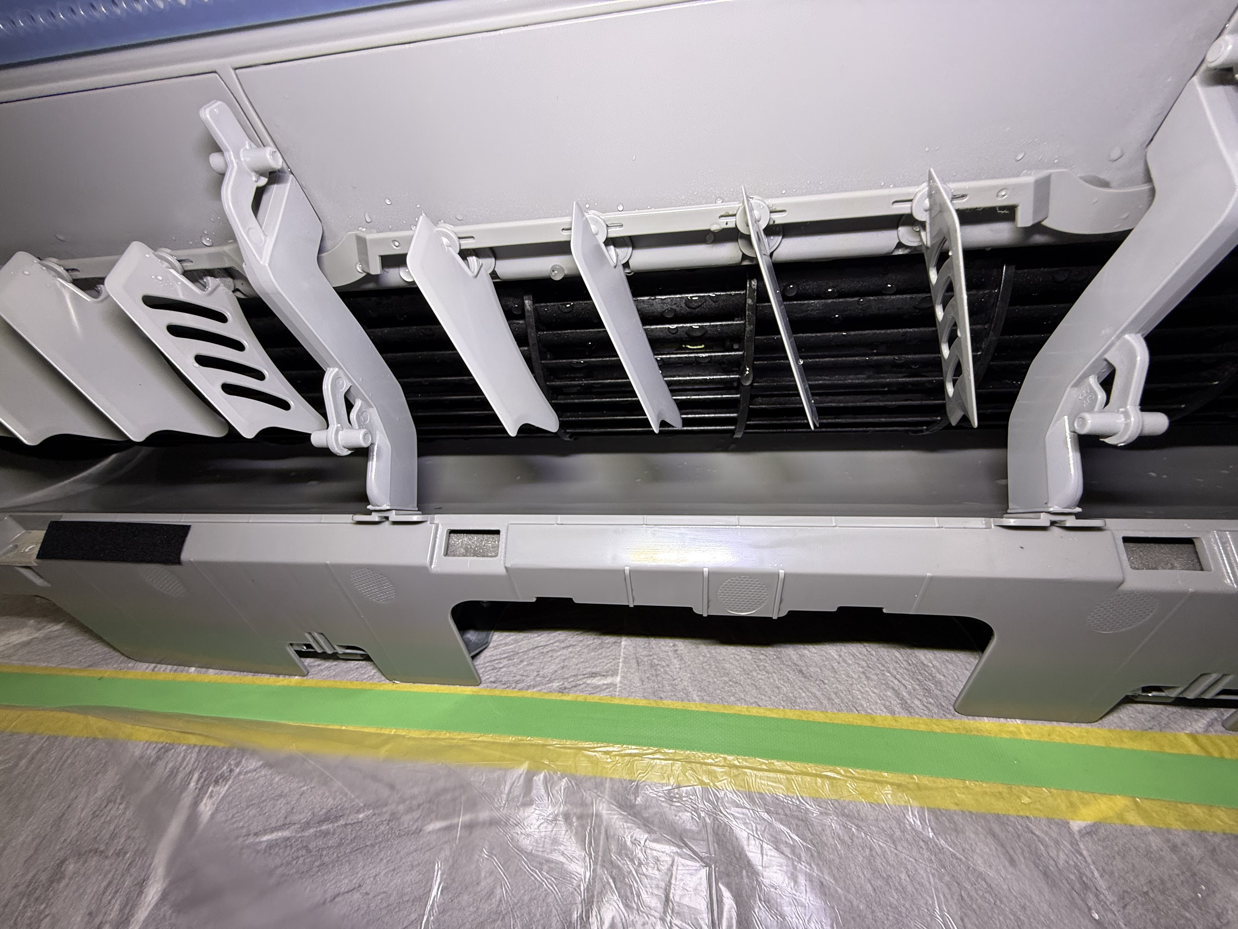 福岡県直方市のお掃除機能付きエアコンの作業後2