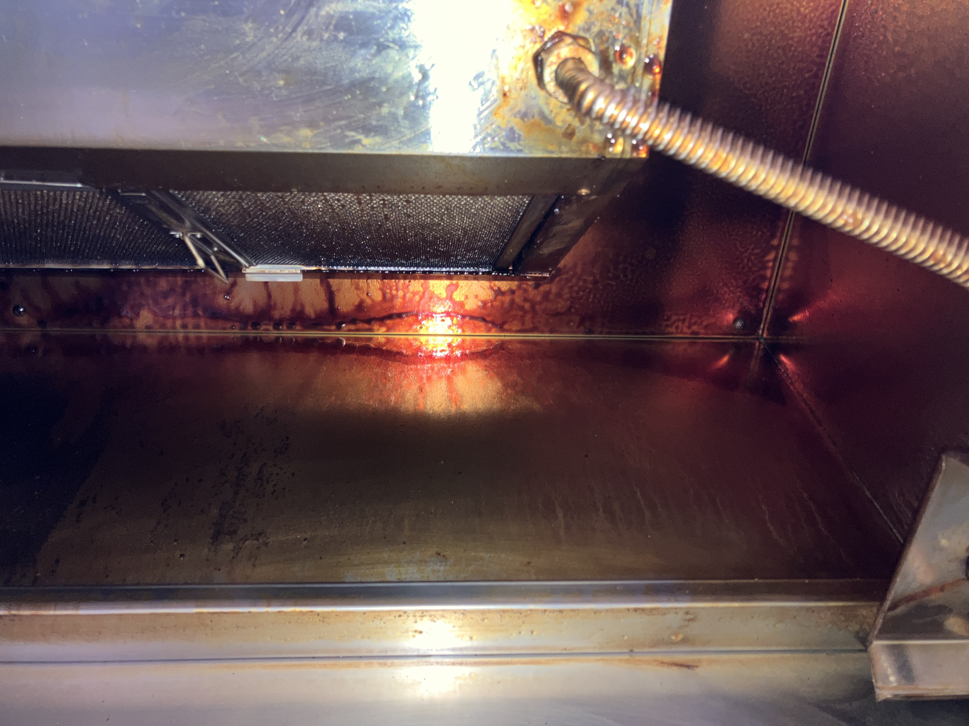 東京都中央区の飲食店清掃の作業前1