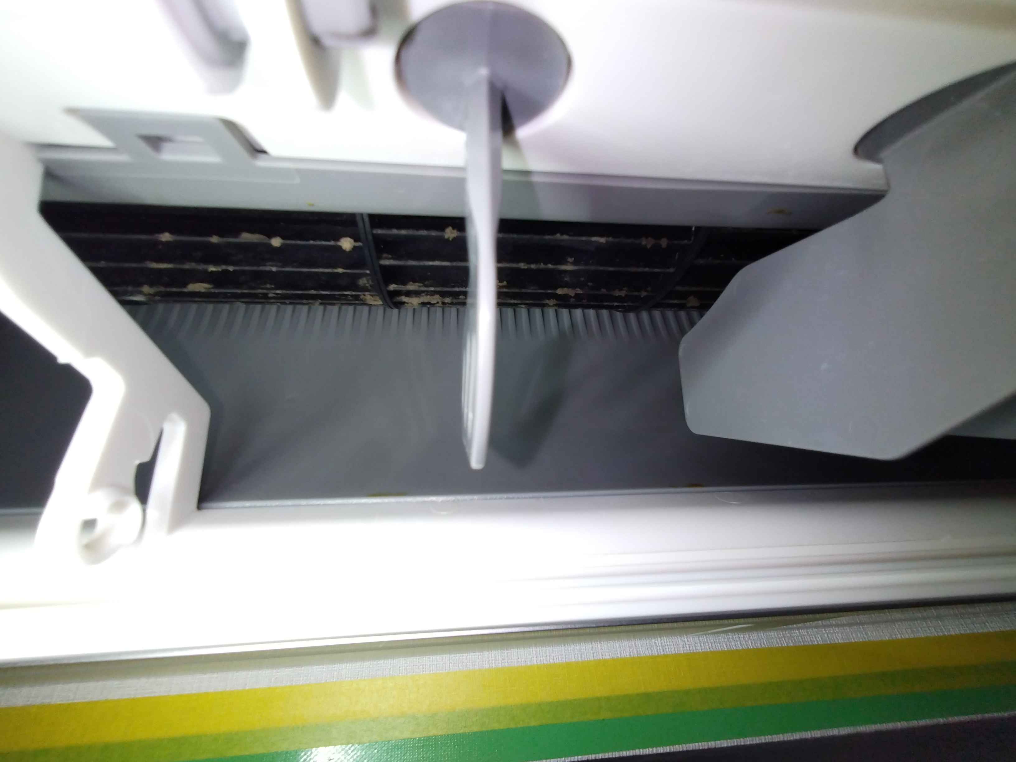 東京都文京区千石のお掃除機能付きエアコンの作業前1