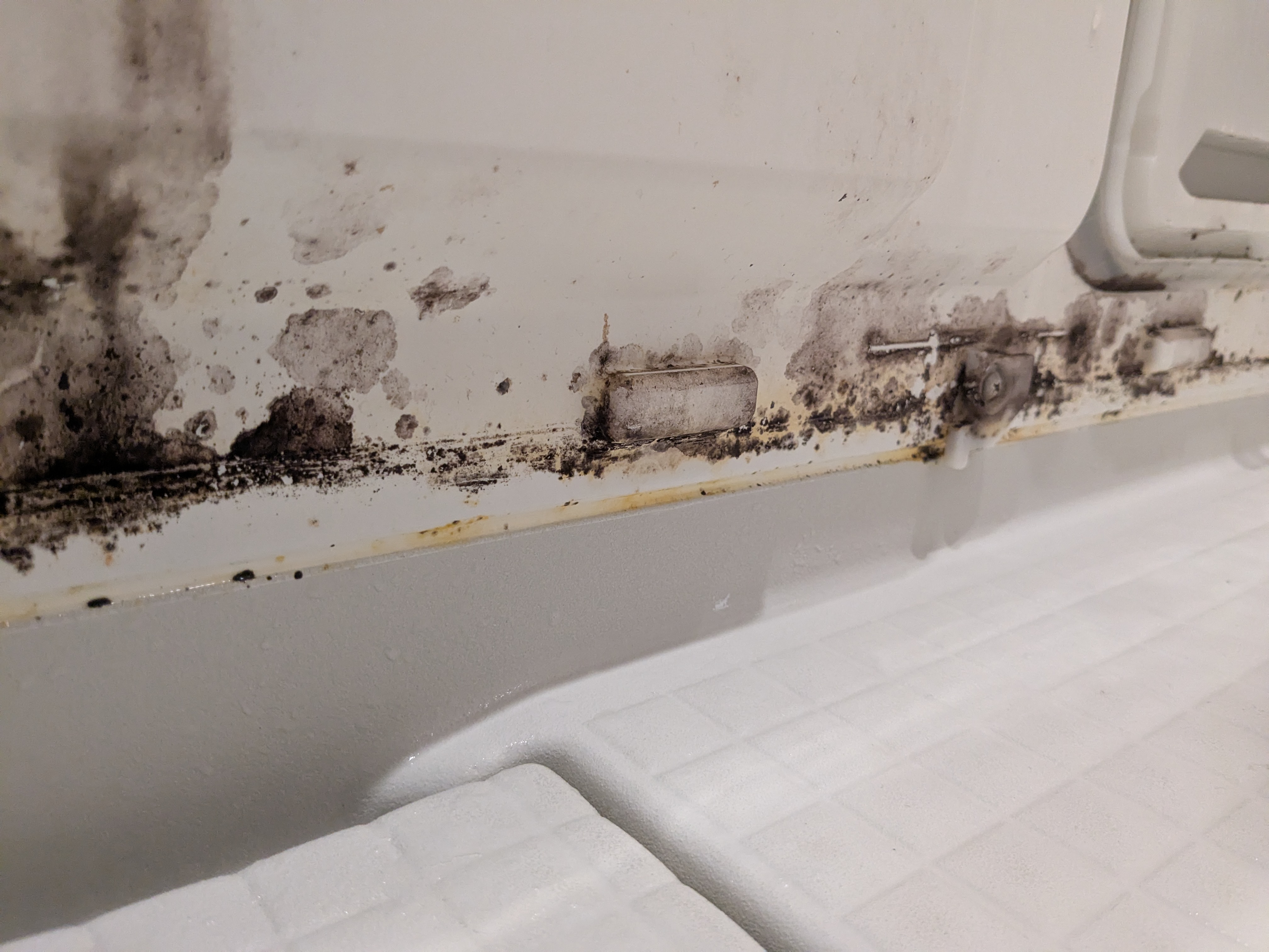 東京都世田谷区松原の浴室・お風呂クリーニングの作業前3