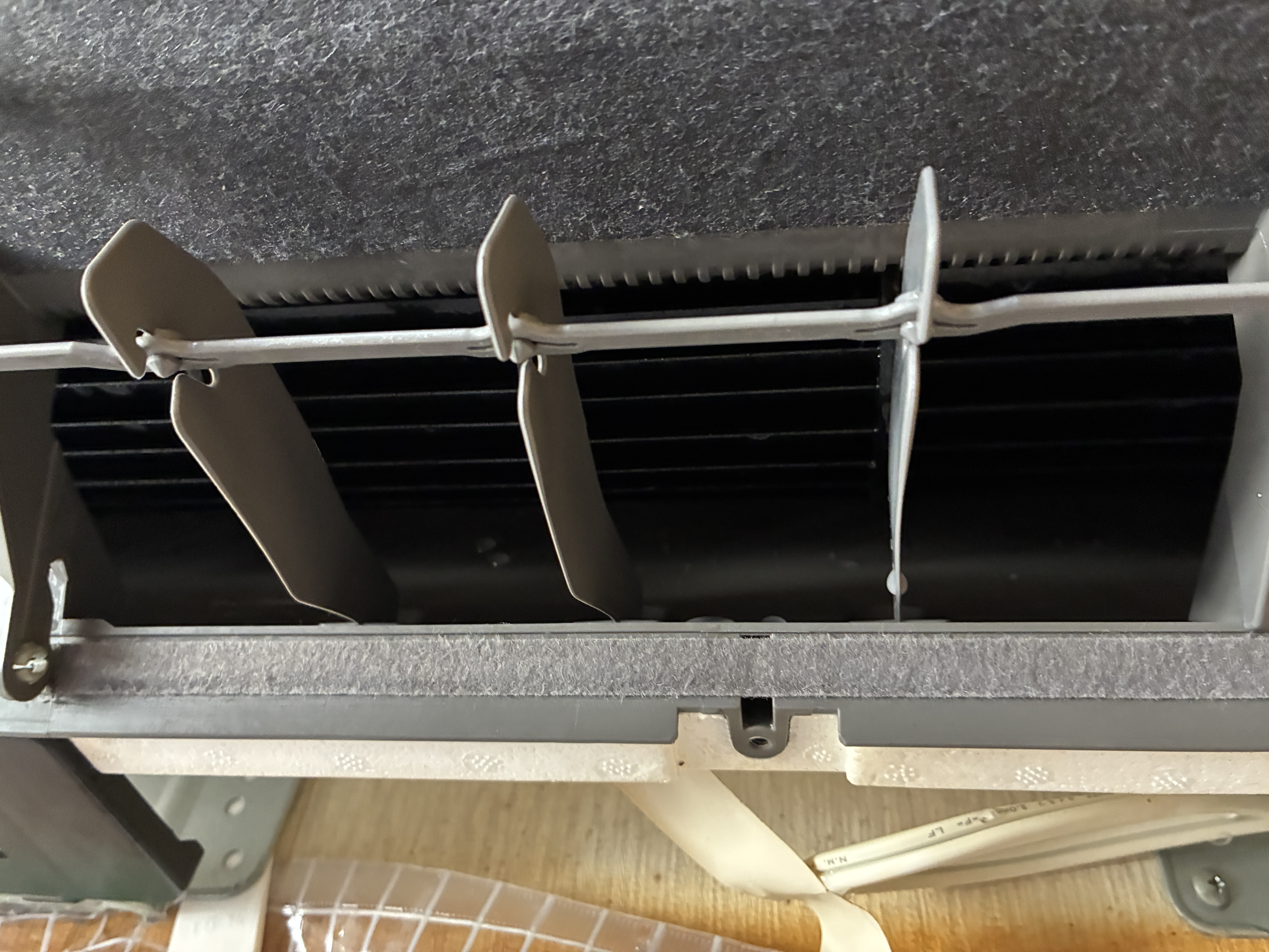 茨城県取手市の壁掛けエアコンの作業後2