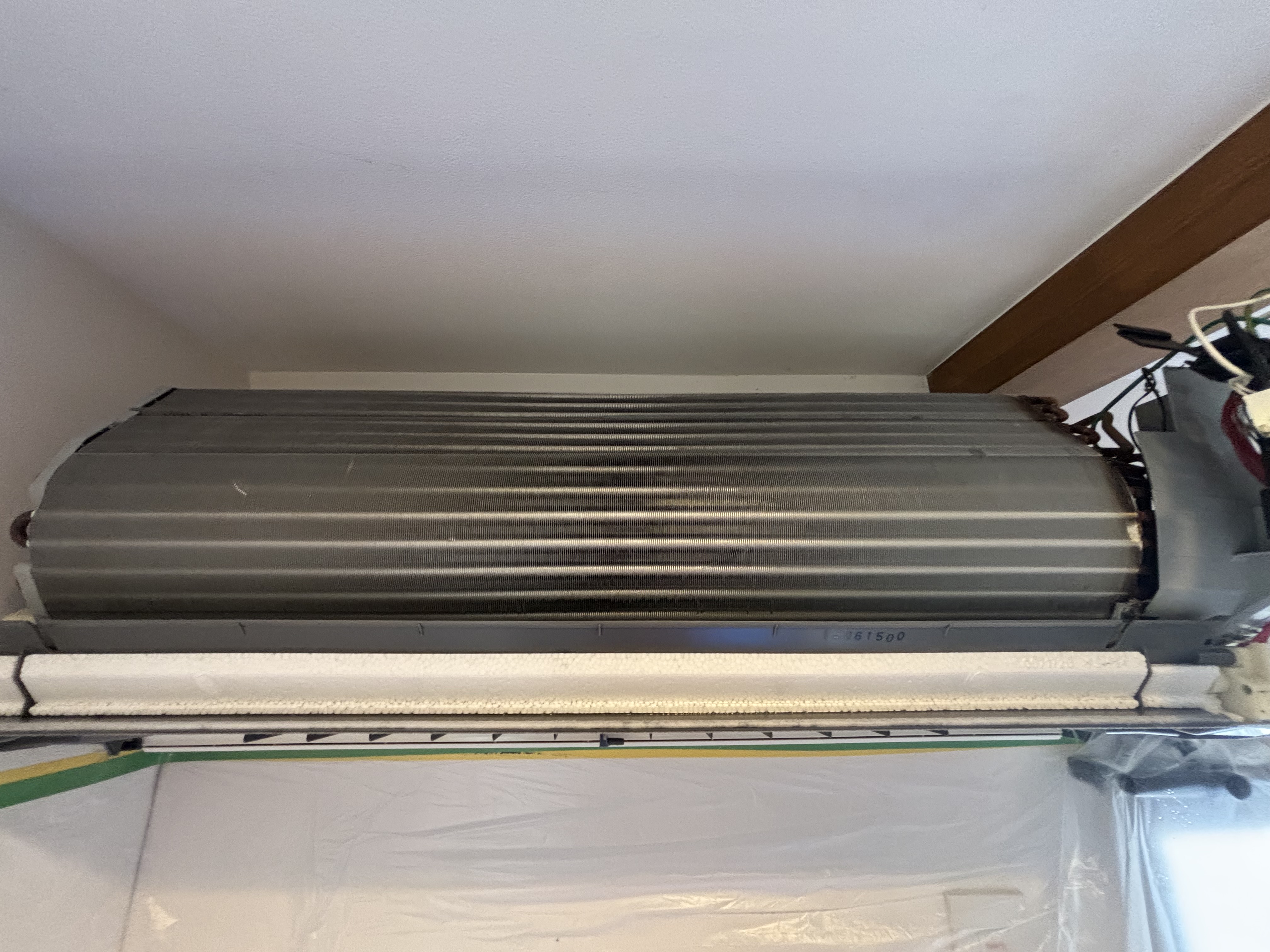 埼玉県川口市のお掃除機能付きエアコンの作業後2