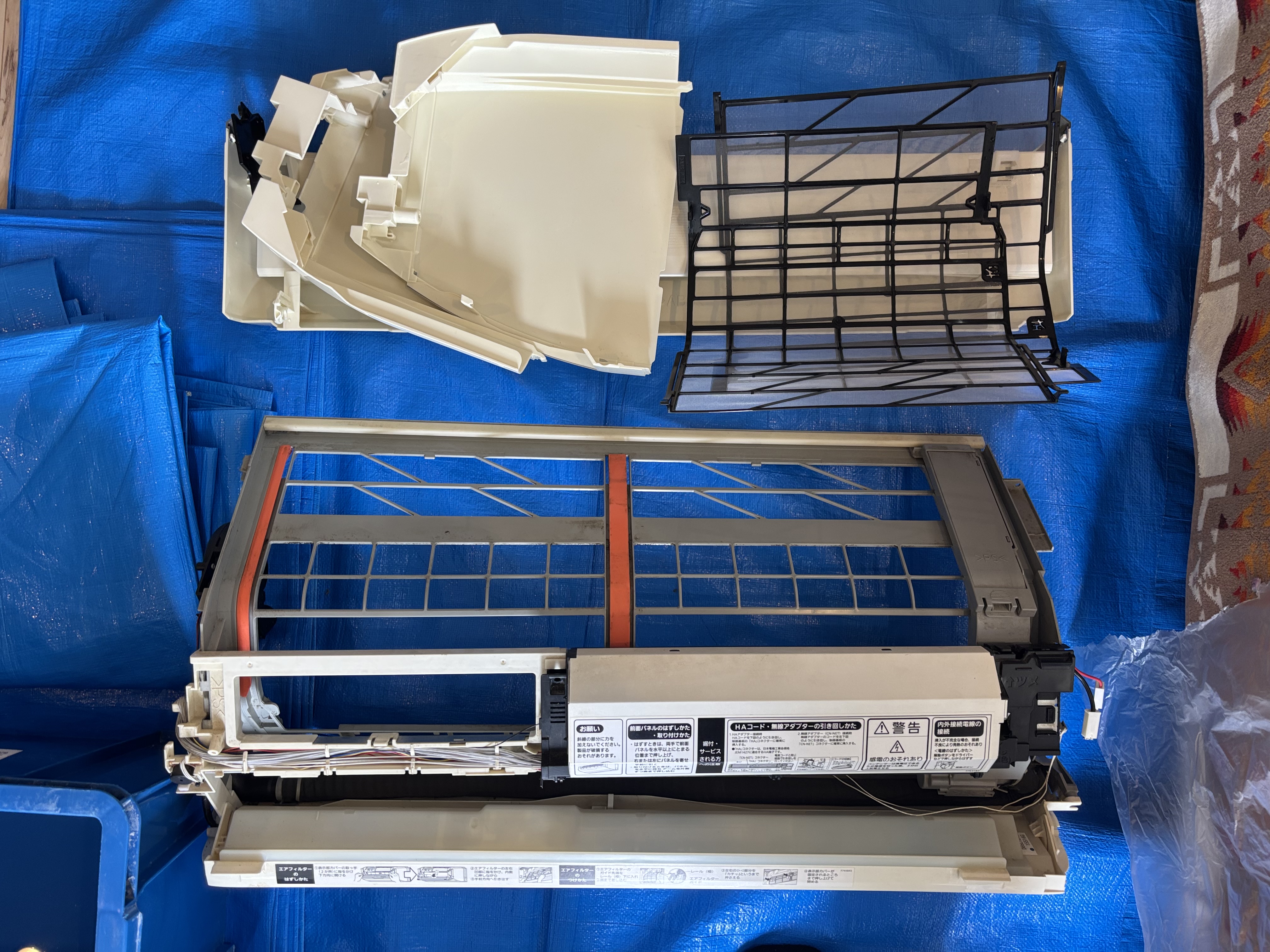 埼玉県川口市のお掃除機能付きエアコンの作業後3