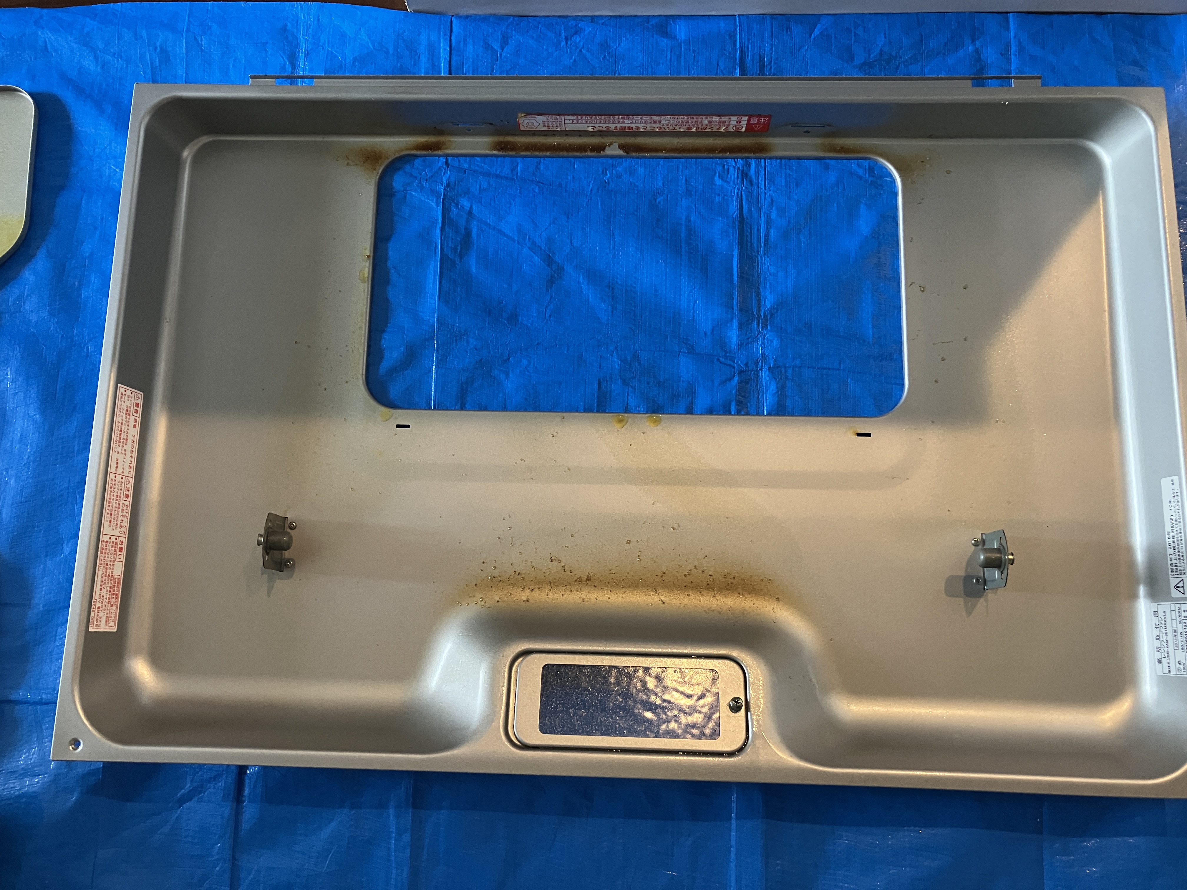 神奈川県川崎市中原区小杉町のレンジフードクリーニングの作業前3