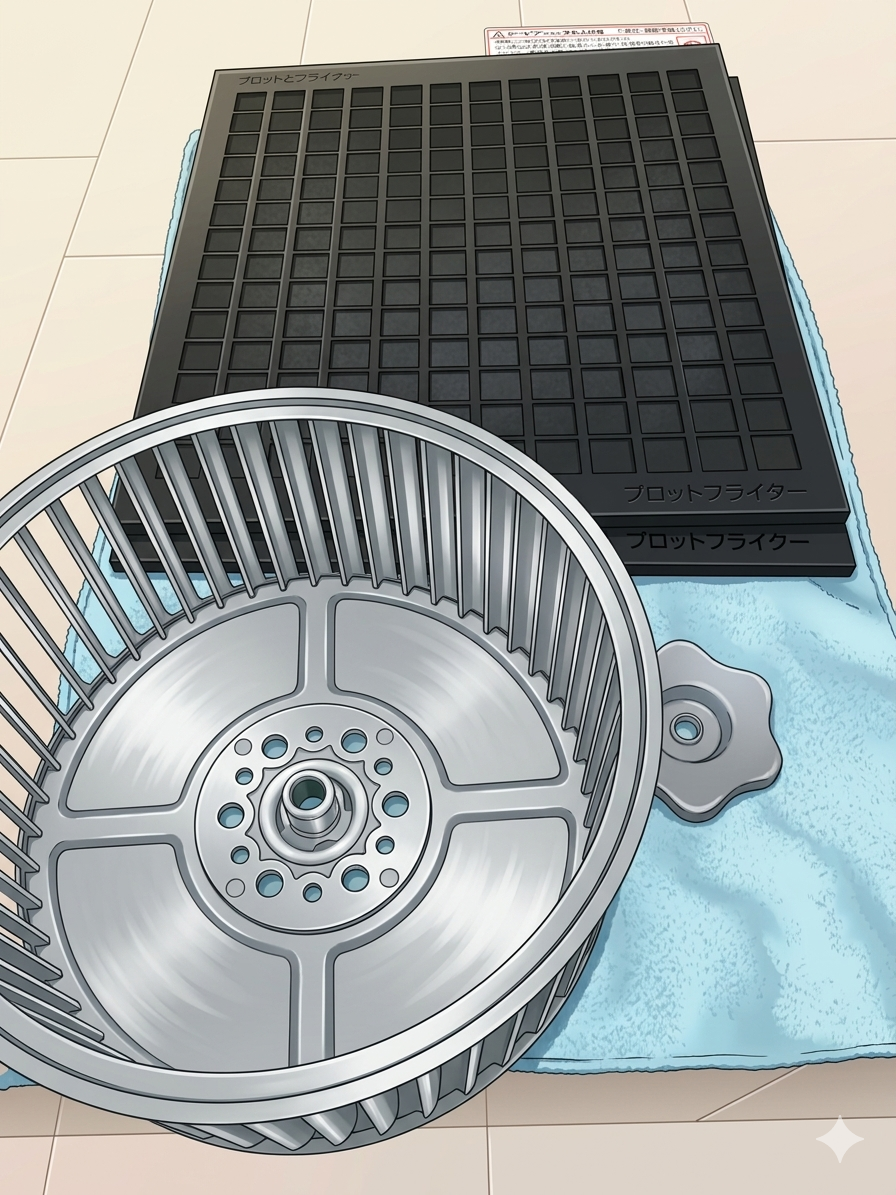 福島県いわき市小名浜の賃貸住宅退去後の原状回復クリーニングの作業後1