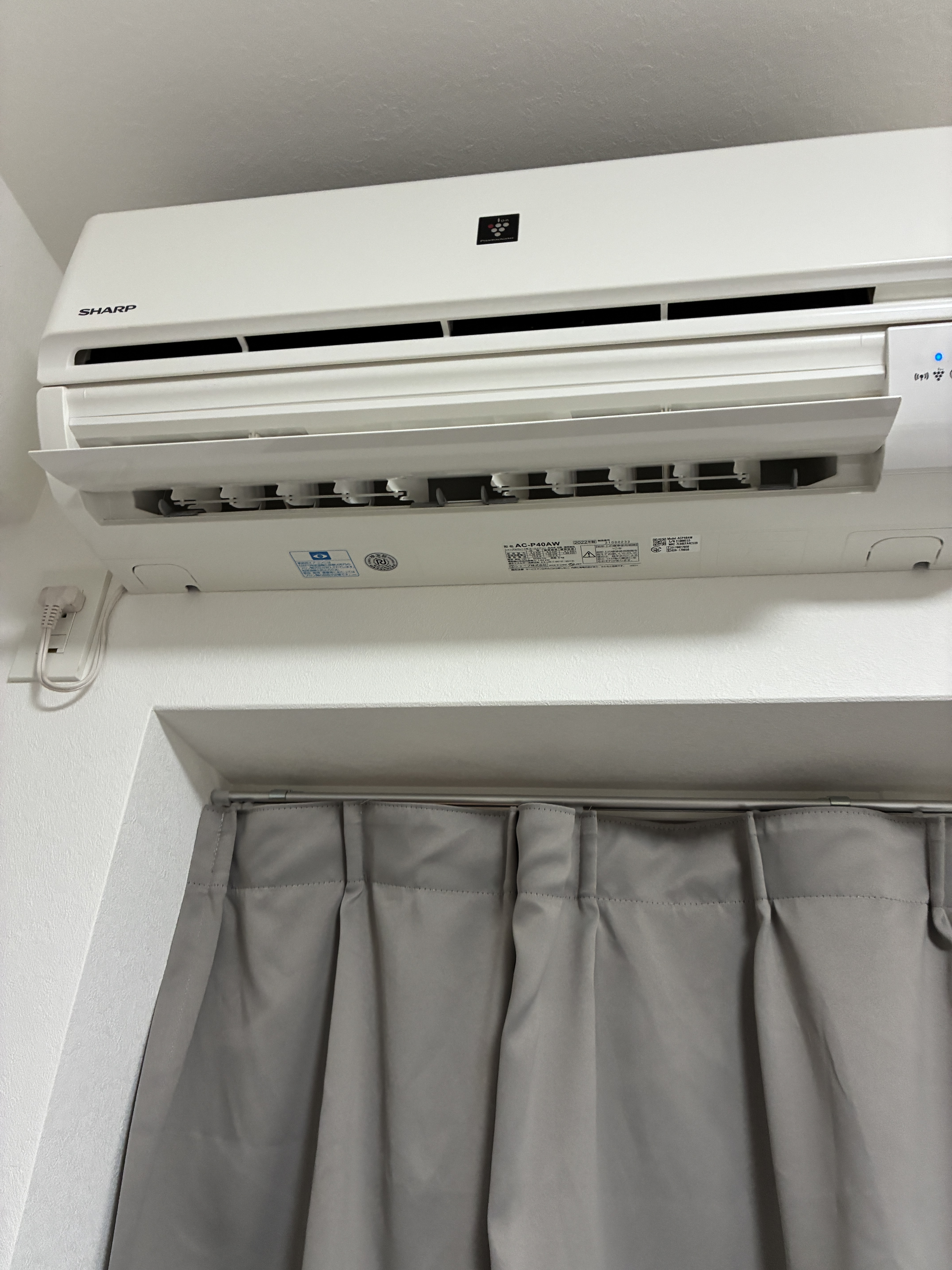 大阪府堺市堺区の壁掛けエアコンの作業前1