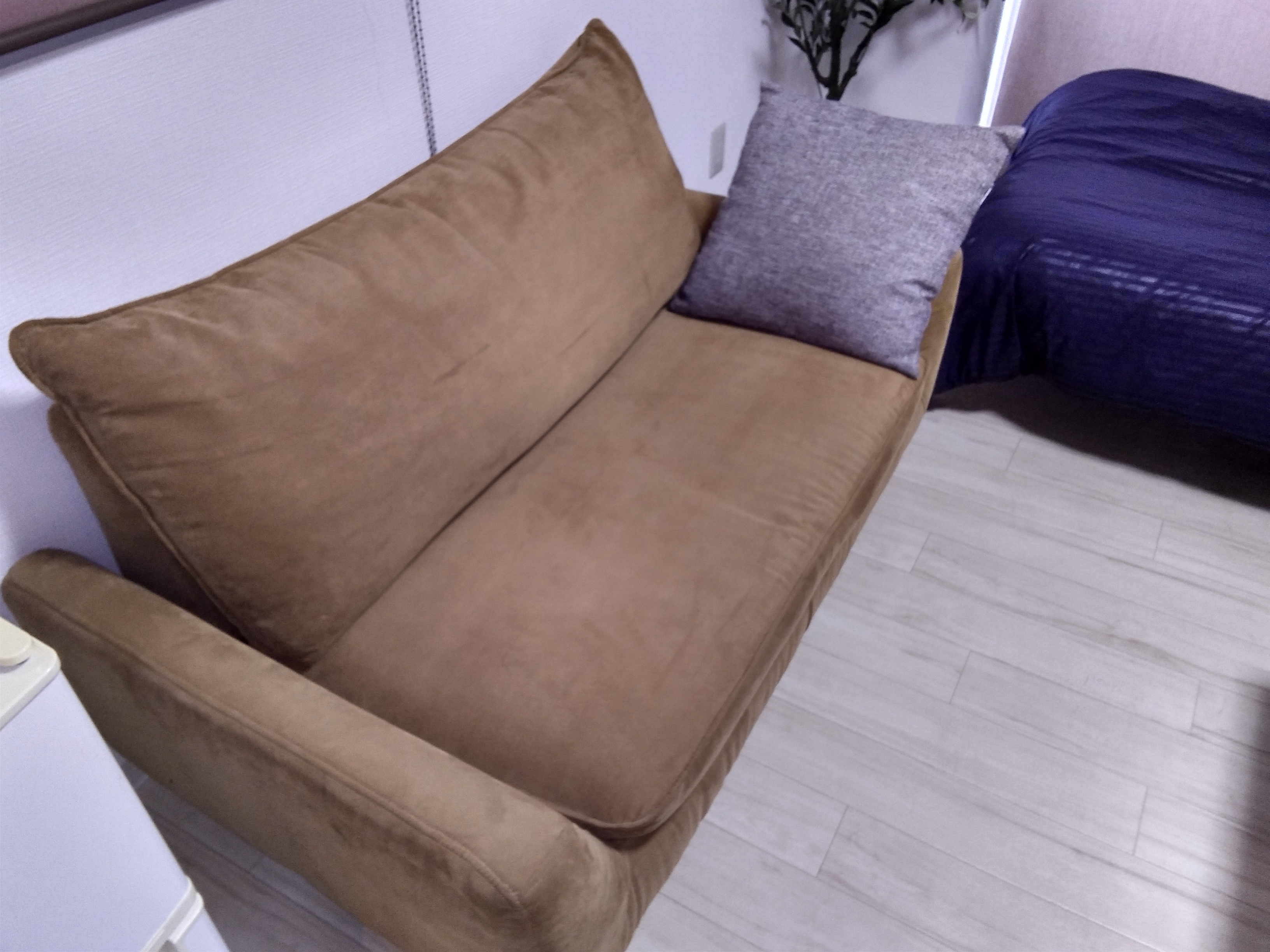 兵庫県姫路市のソファクリーニングの作業後1