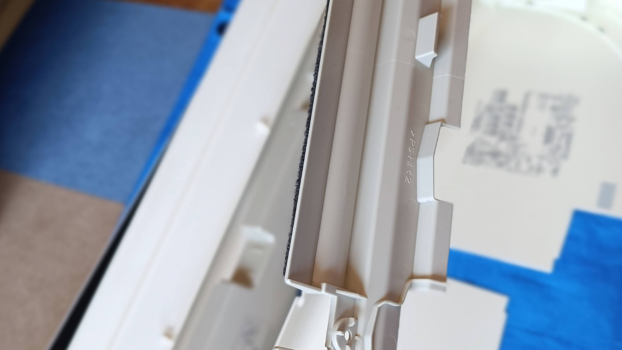 愛知県東海市のお掃除機能付きエアコンの作業後2