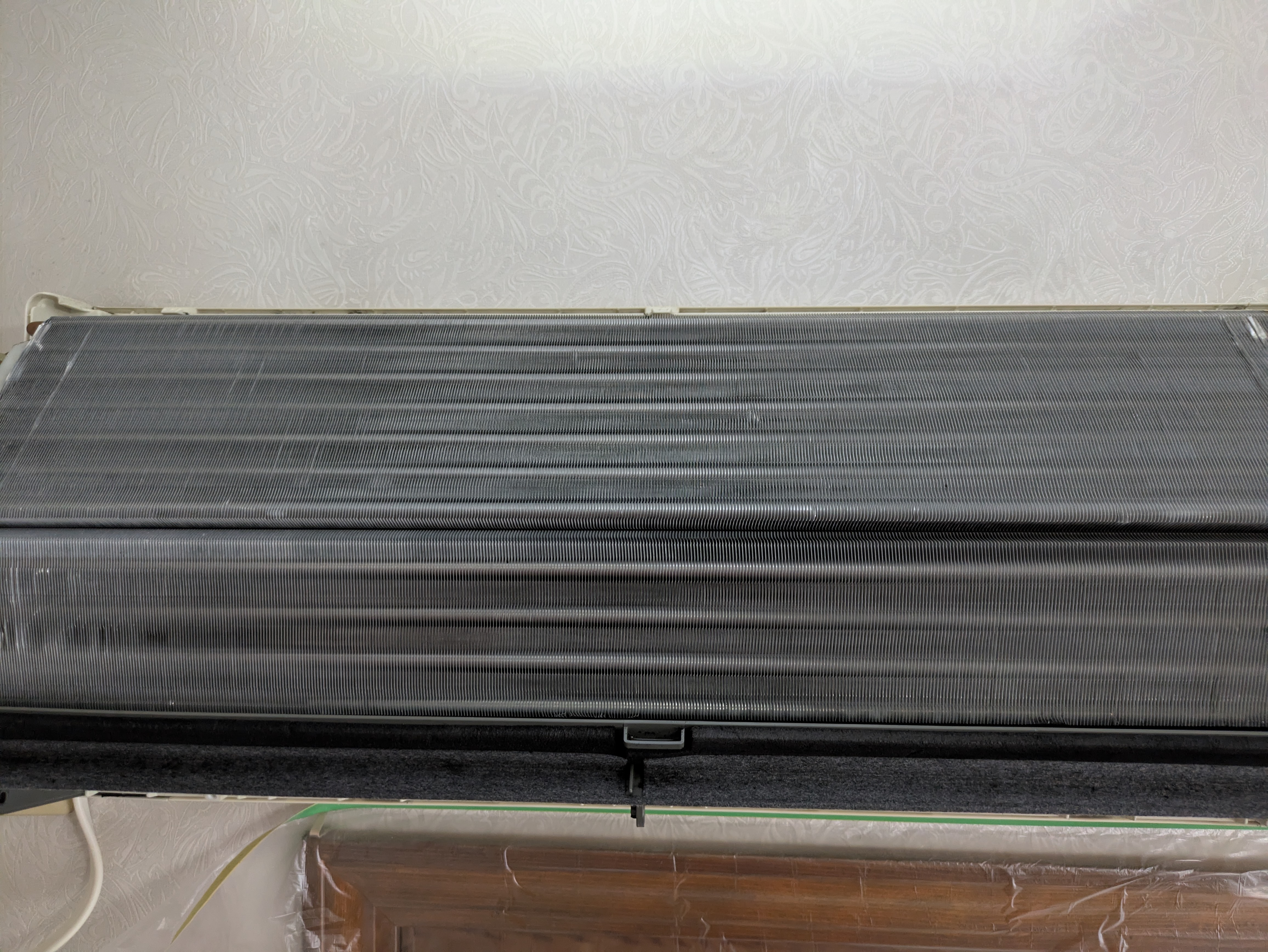 埼玉県越谷市大泊の壁掛けエアコンの作業後2