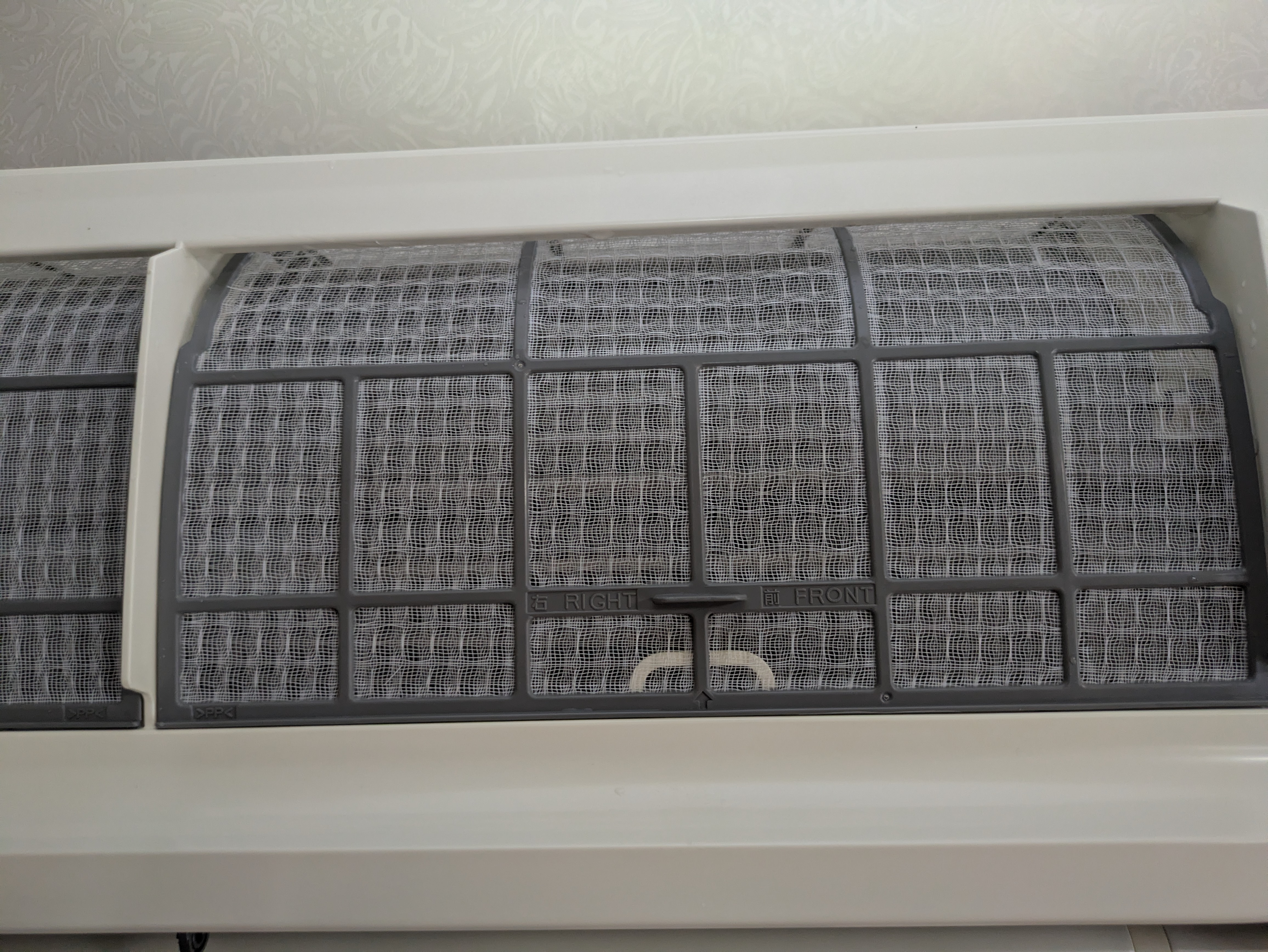 埼玉県越谷市大泊の壁掛けエアコンの作業後3