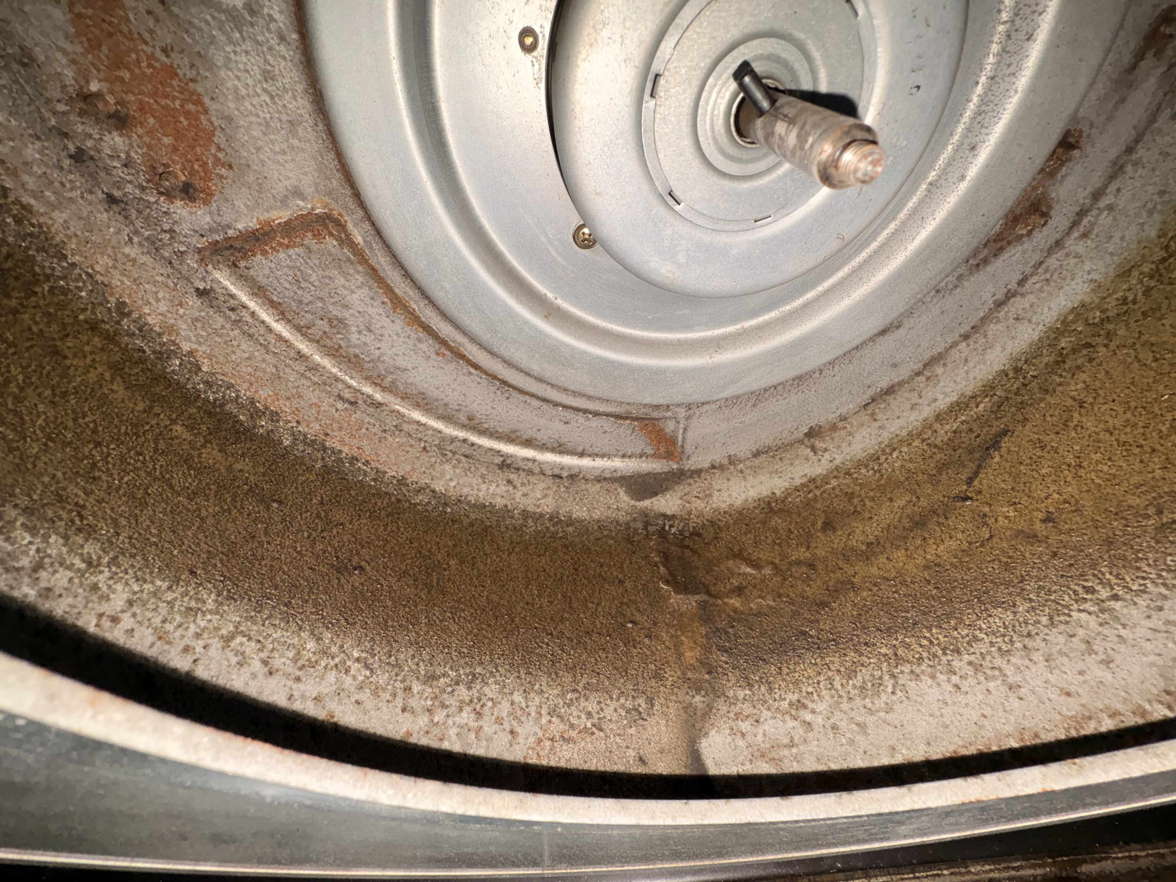 千葉県印西市牧の原のレンジフードクリーニングの作業前2