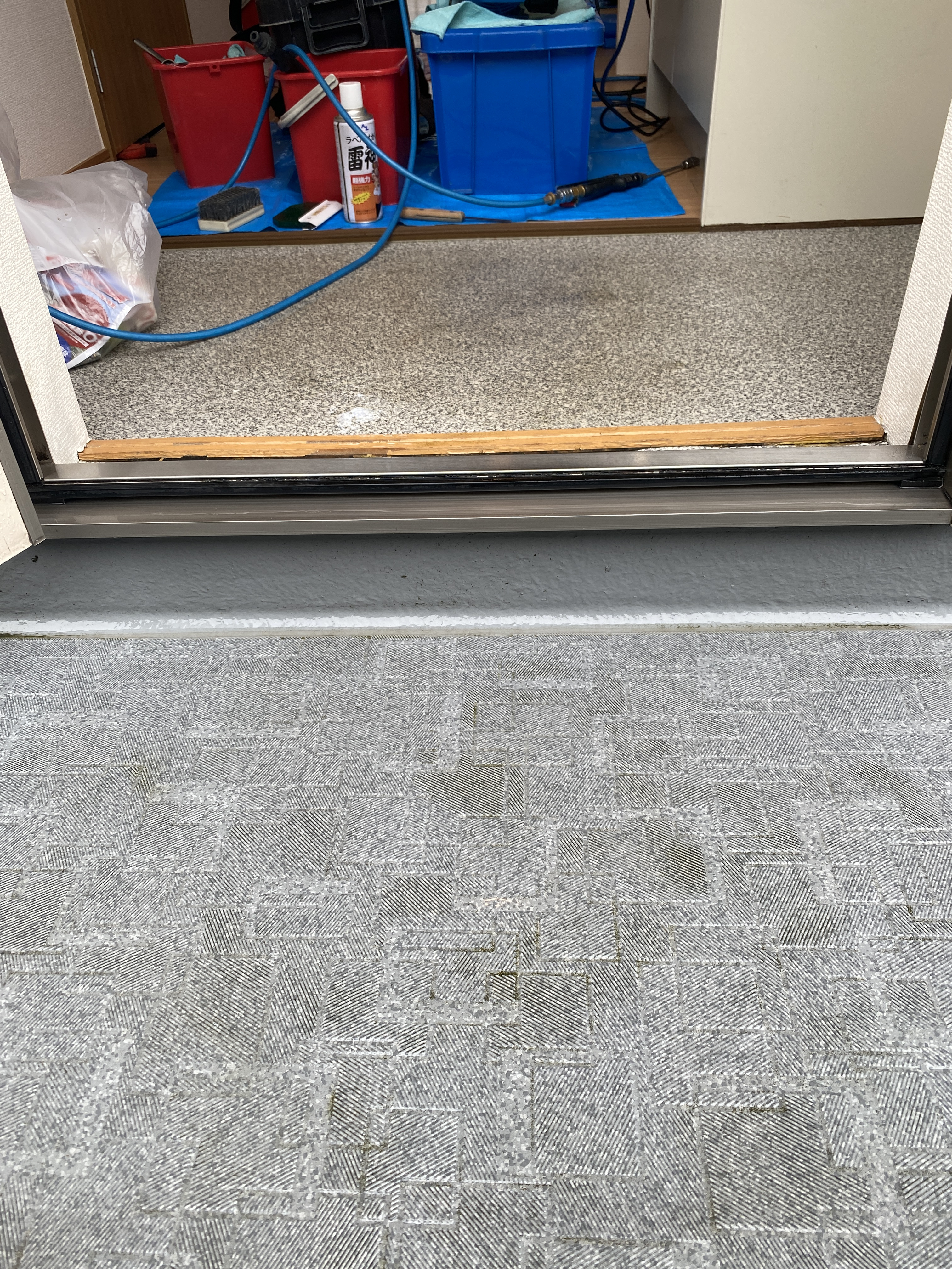 神奈川県相模原市緑区西橋本の賃貸住宅退去後の原状回復クリーニングの作業後2