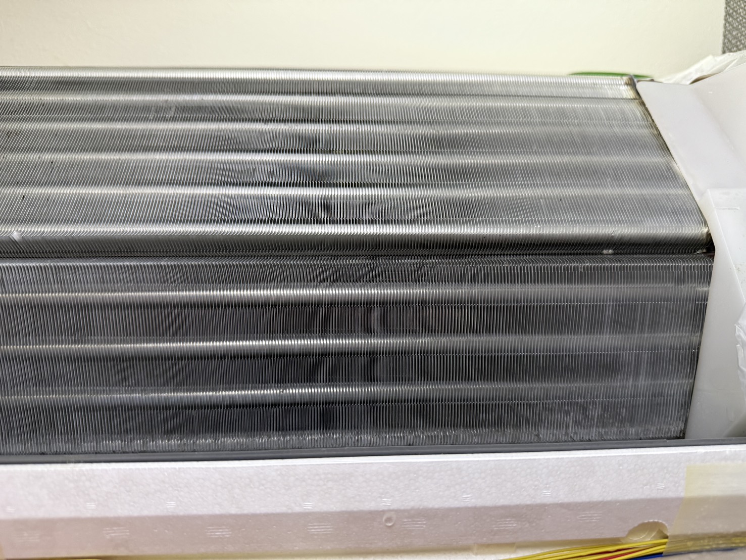 東京都荒川区西尾久の壁掛けエアコンの作業後2