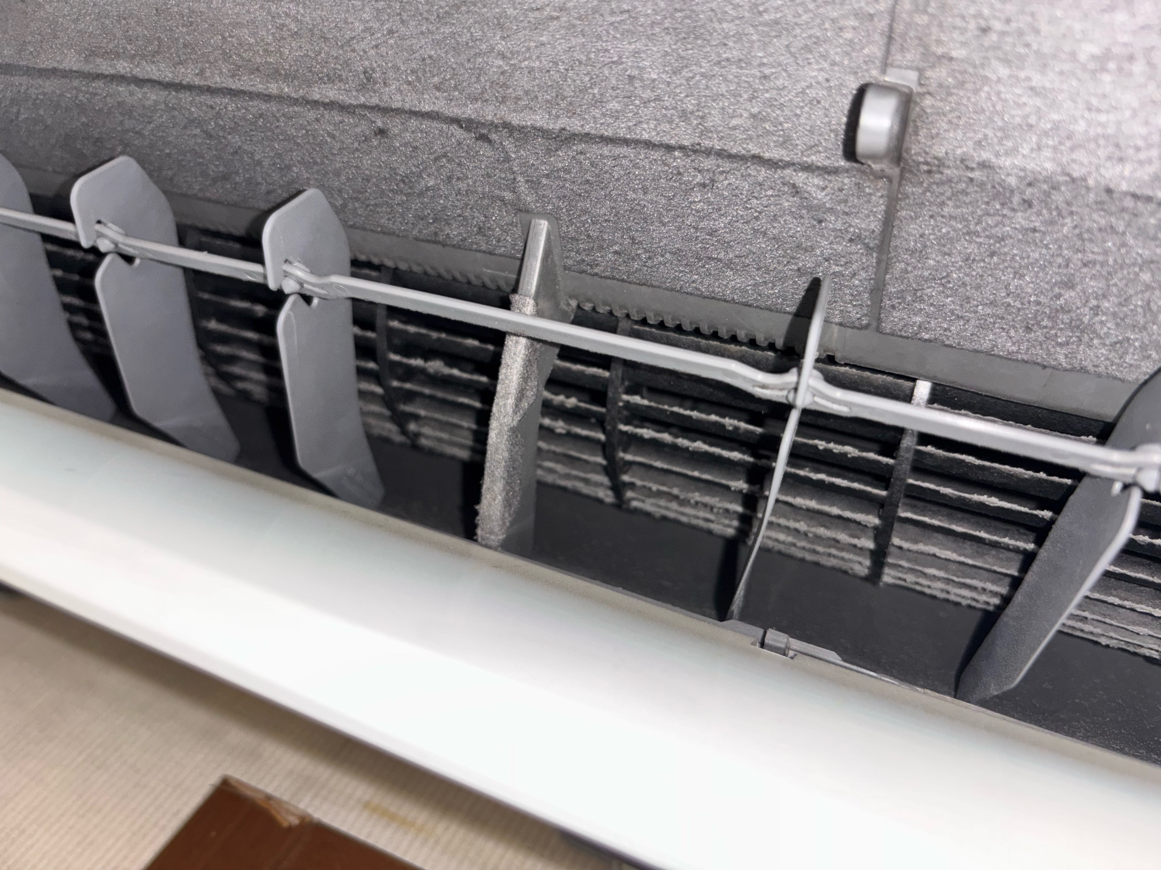 神奈川県横浜市中区の壁掛けエアコンの作業前1