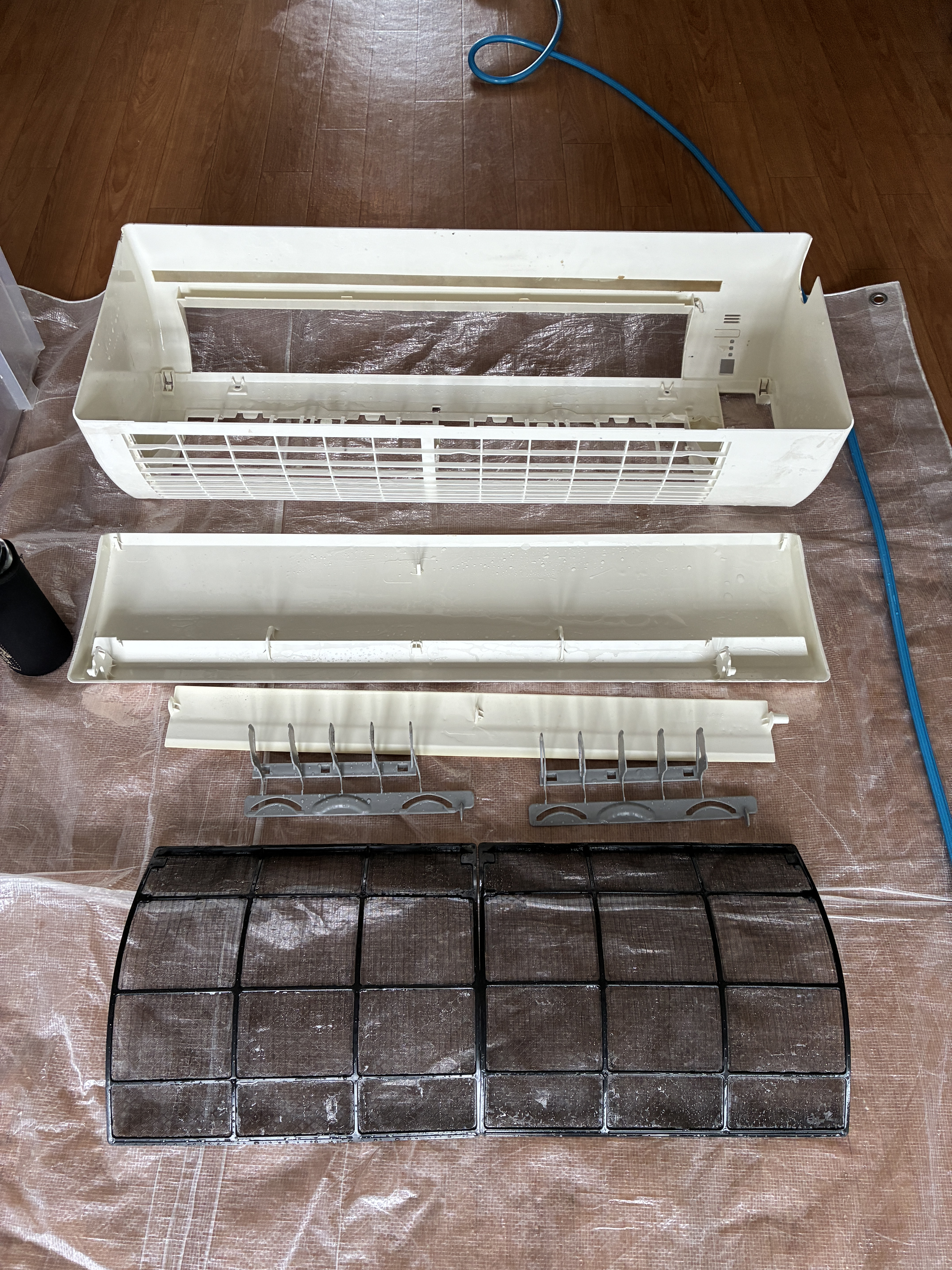 大阪府茨木市清水の壁掛けエアコンの作業後1