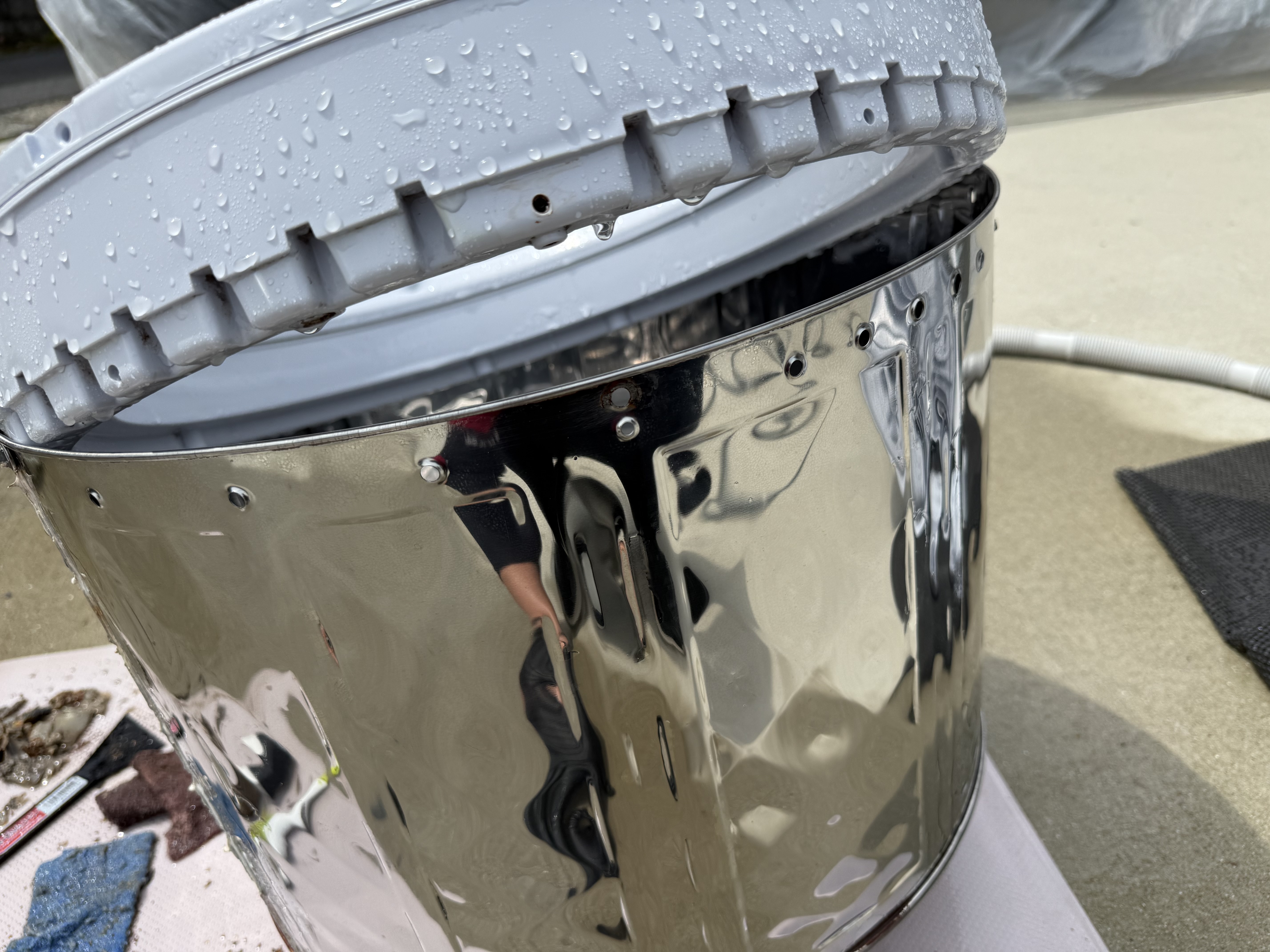 福岡県豊前市の洗濯機分解クリーニングの作業後2