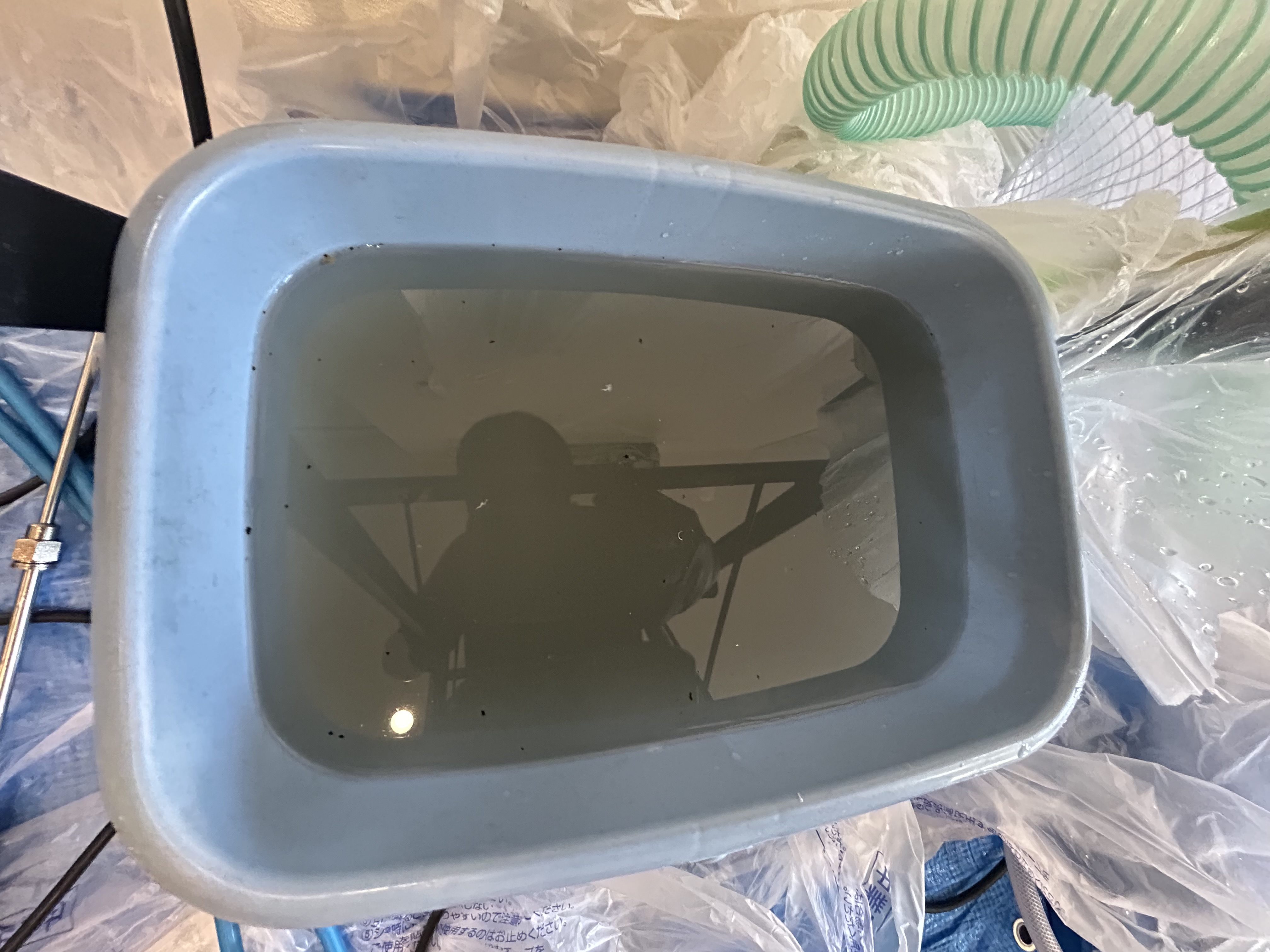 東京都中野区中央3丁目の壁掛けエアコンの作業後2