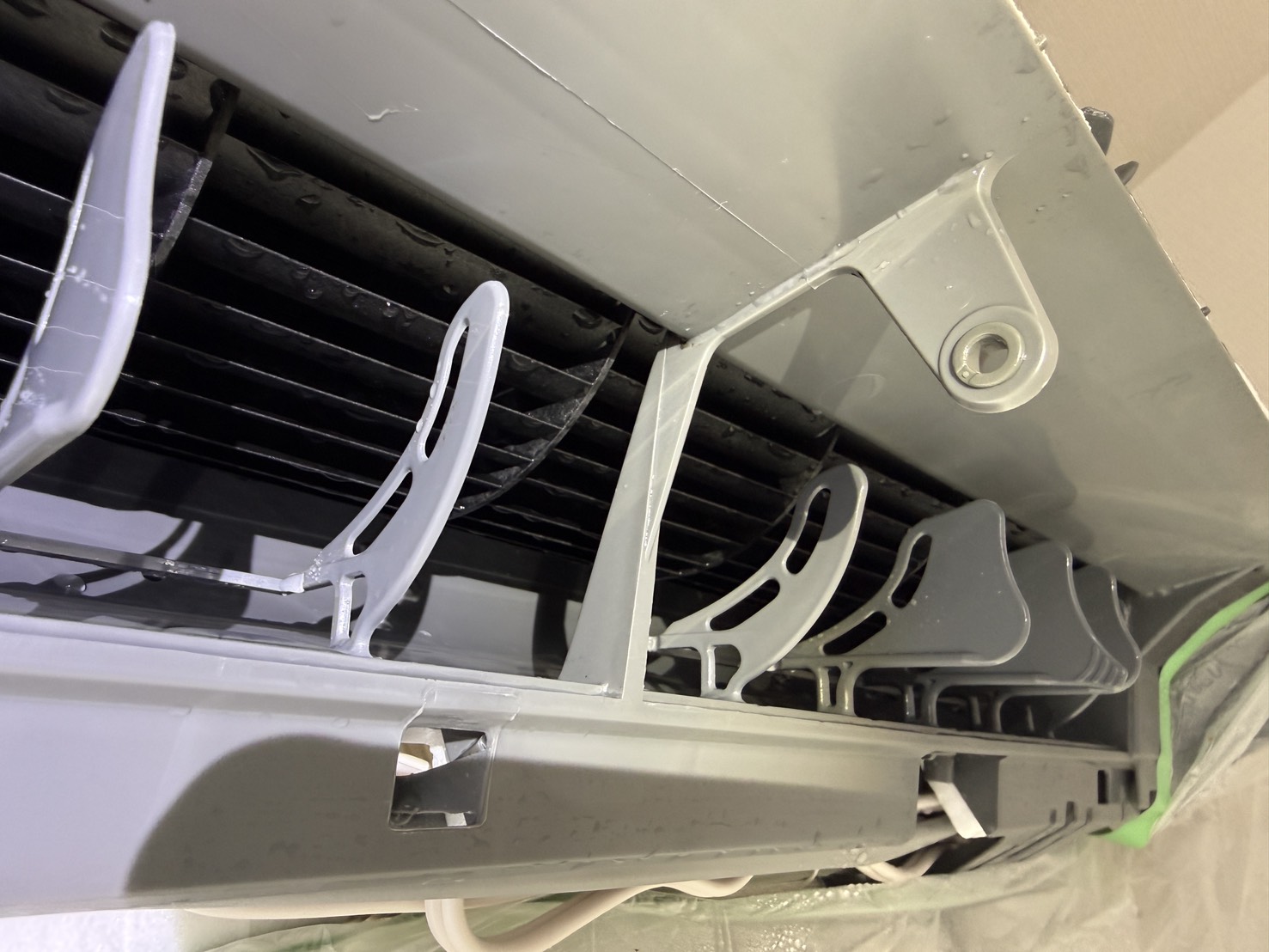 東京都墨田区京島の壁掛けエアコンの作業後1