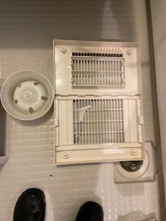 東京都世田谷区上北沢の浴室乾燥機クリーニングの作業後1