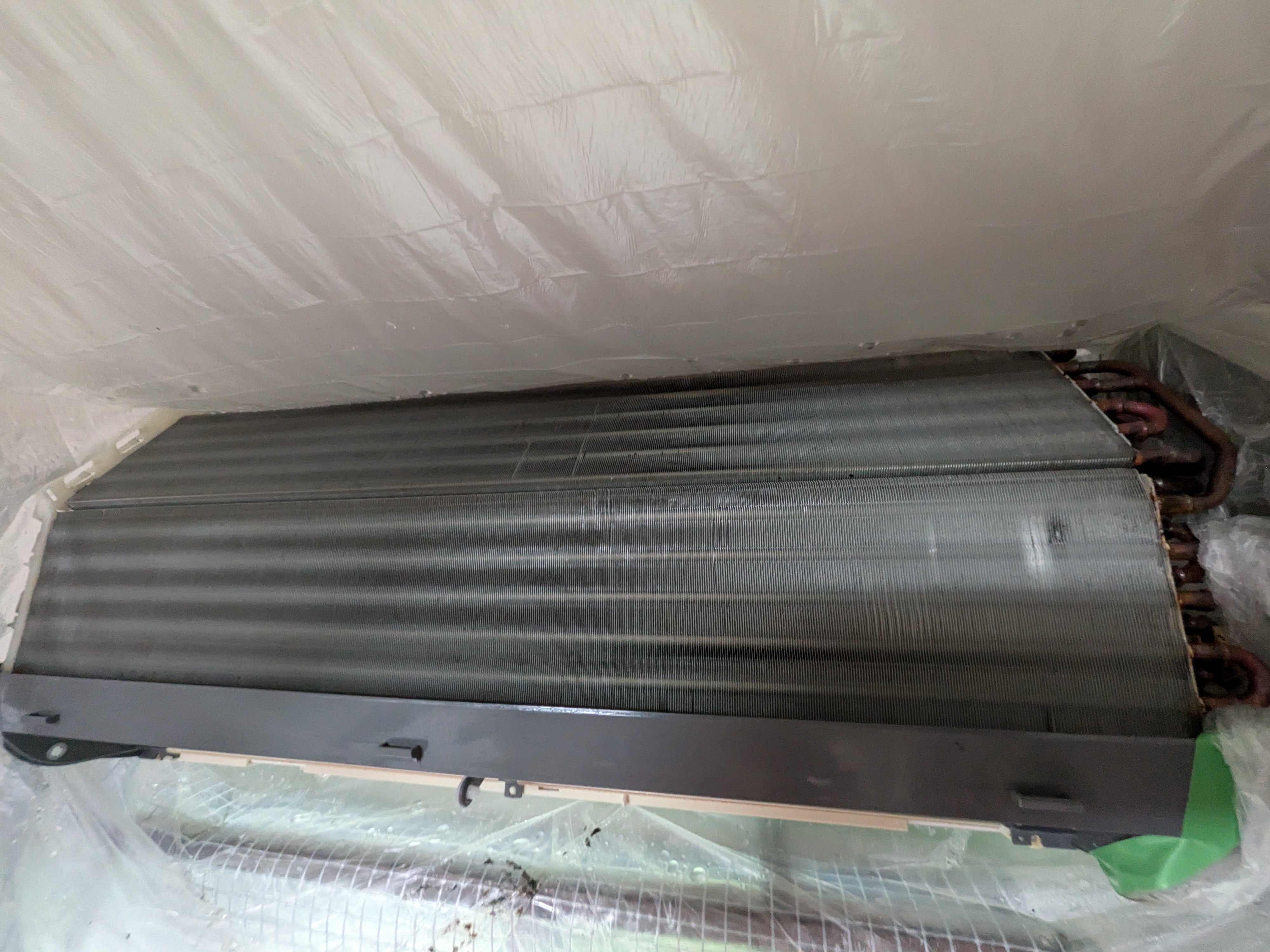 静岡県浜松市中央区雄踏町の壁掛けエアコンの作業後1