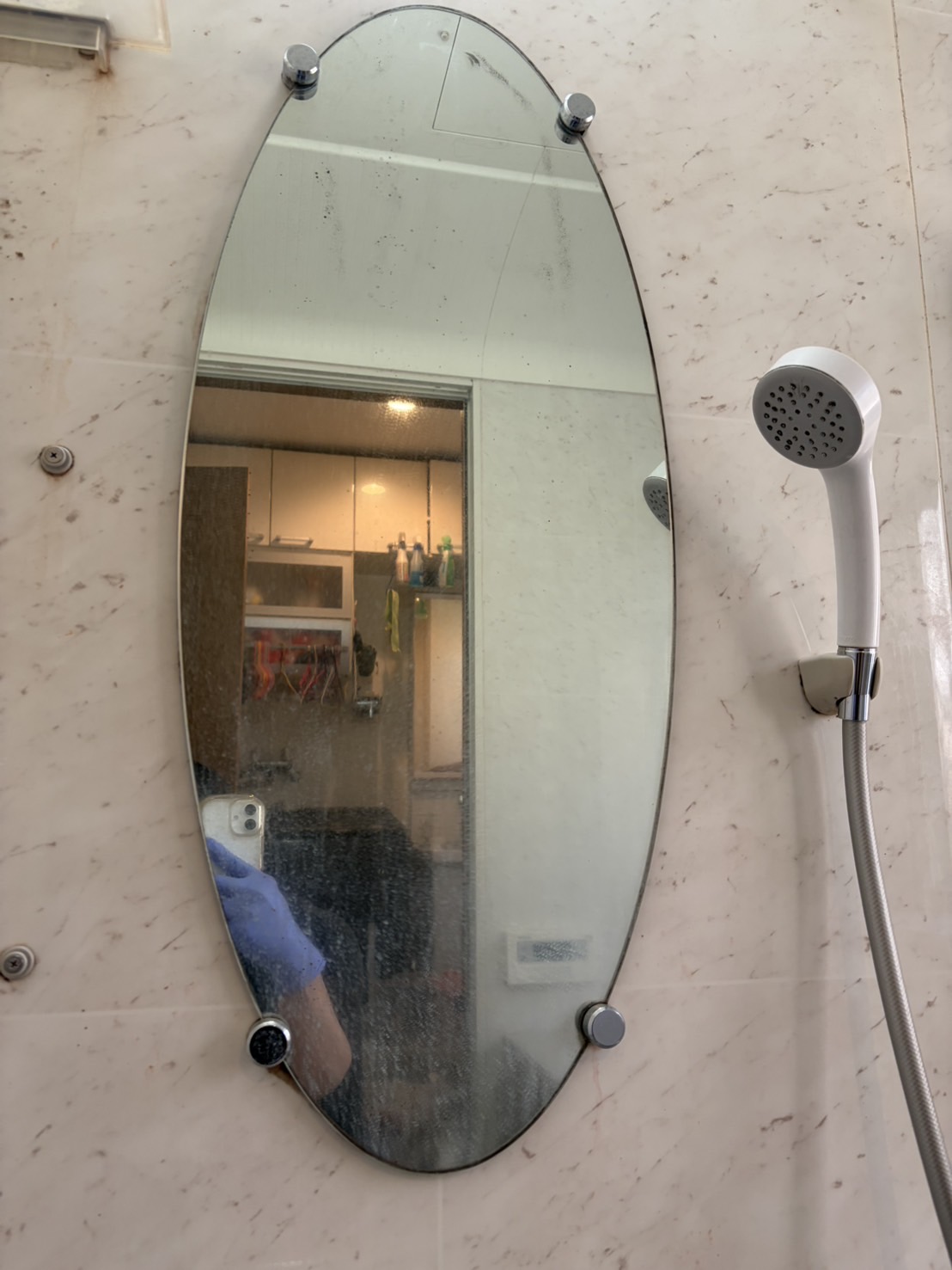 千葉県市川市福栄の浴室・お風呂クリーニングの作業前2