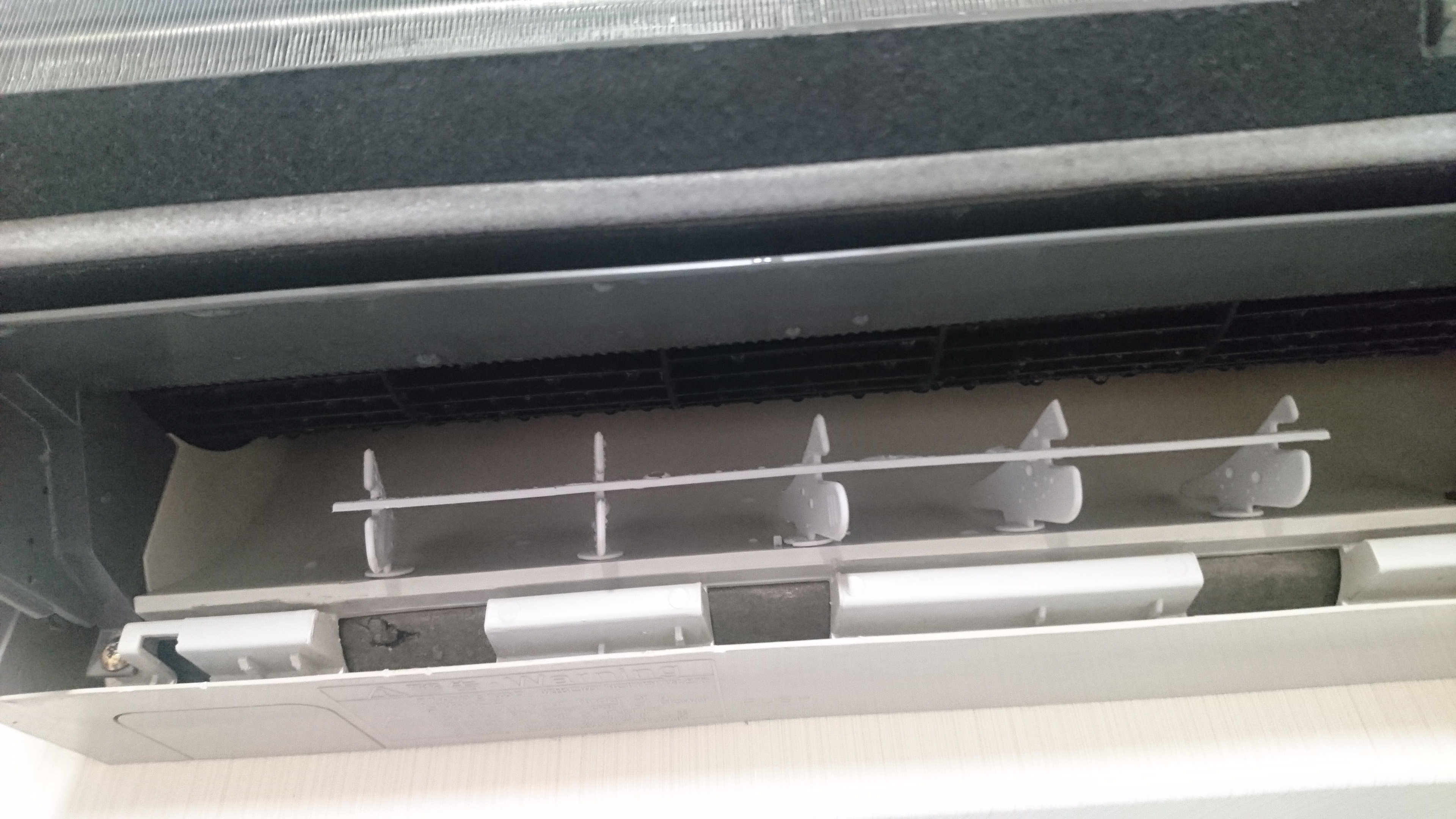 東京都小金井市の壁掛けエアコンの作業後1