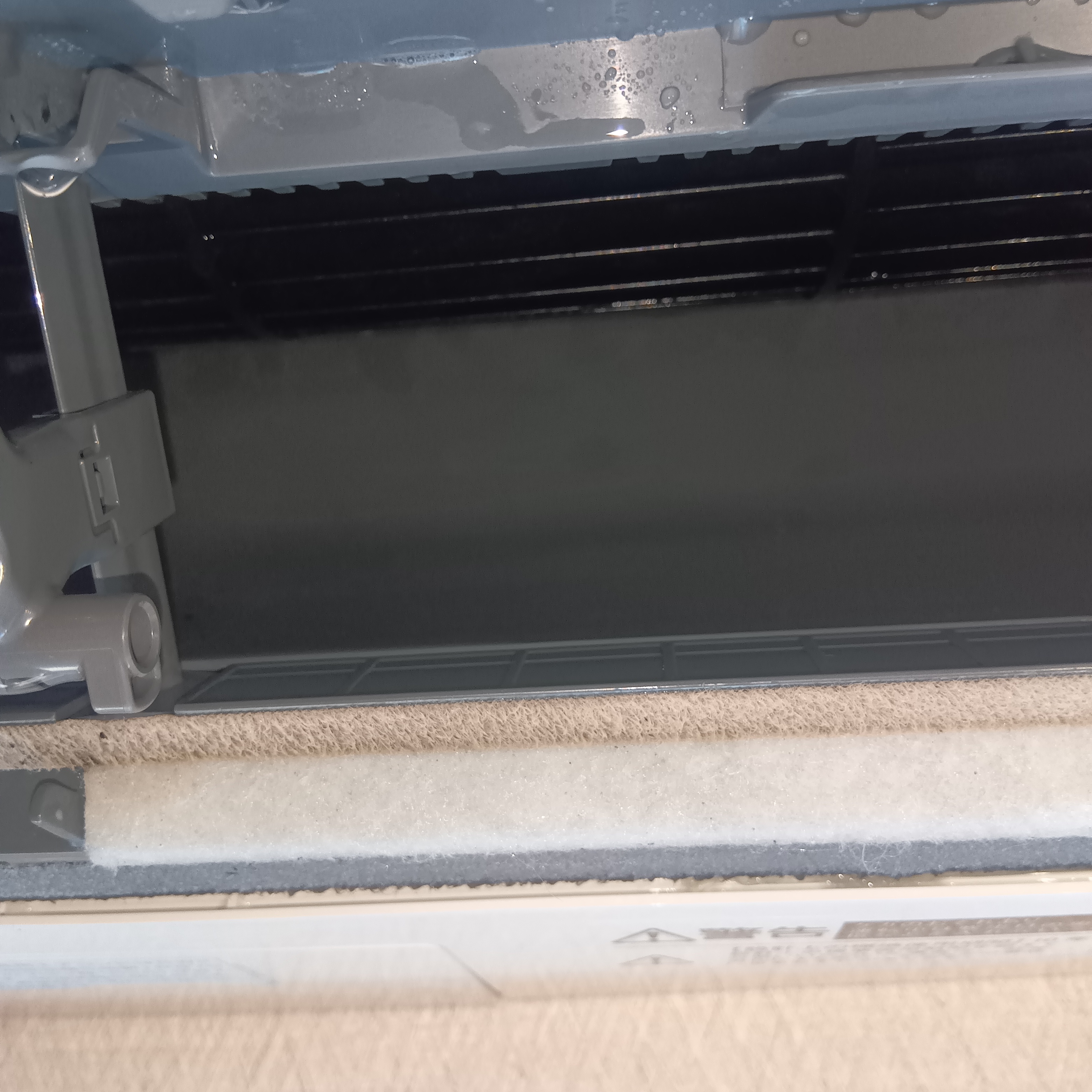 長野県南佐久郡佐久穂町のお掃除機能付きエアコンの作業後1