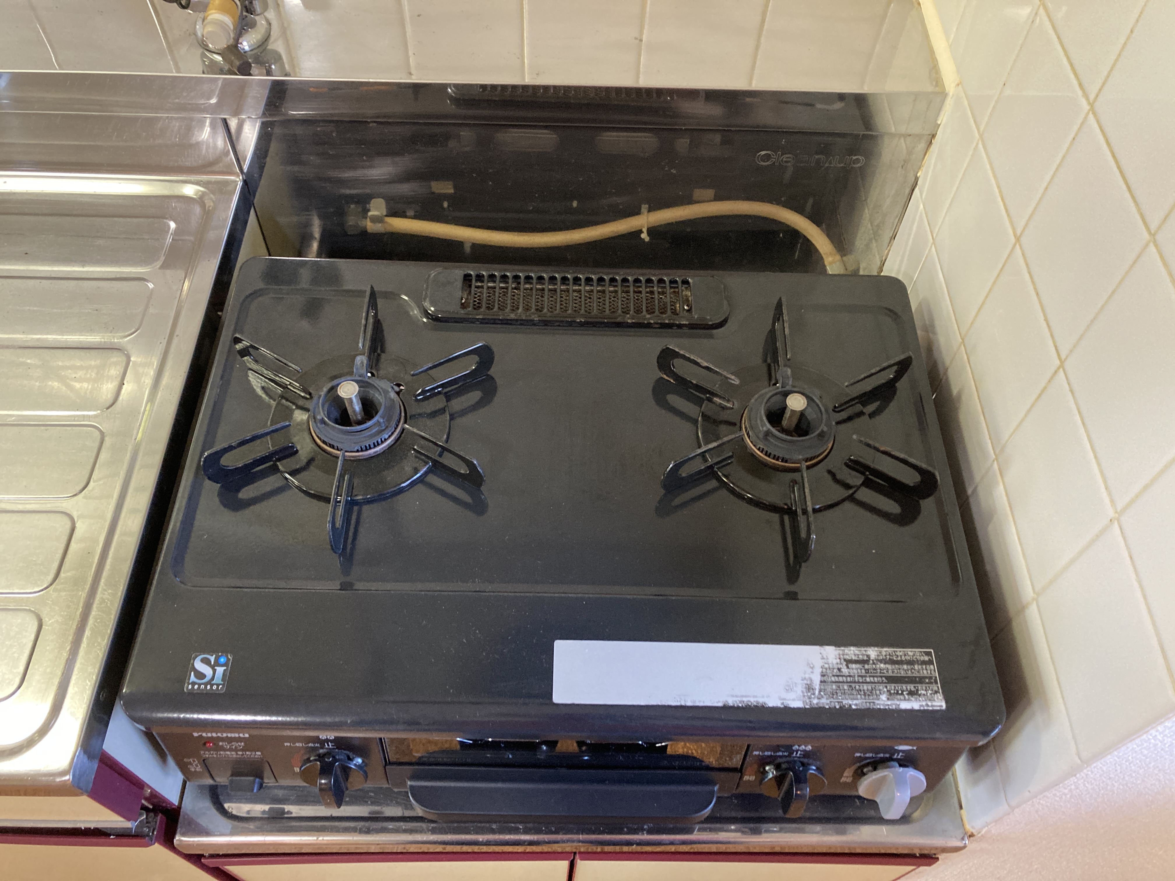 京都府京都市北区上賀茂朝露ヶ原町のキッチンクリーニングの作業後2