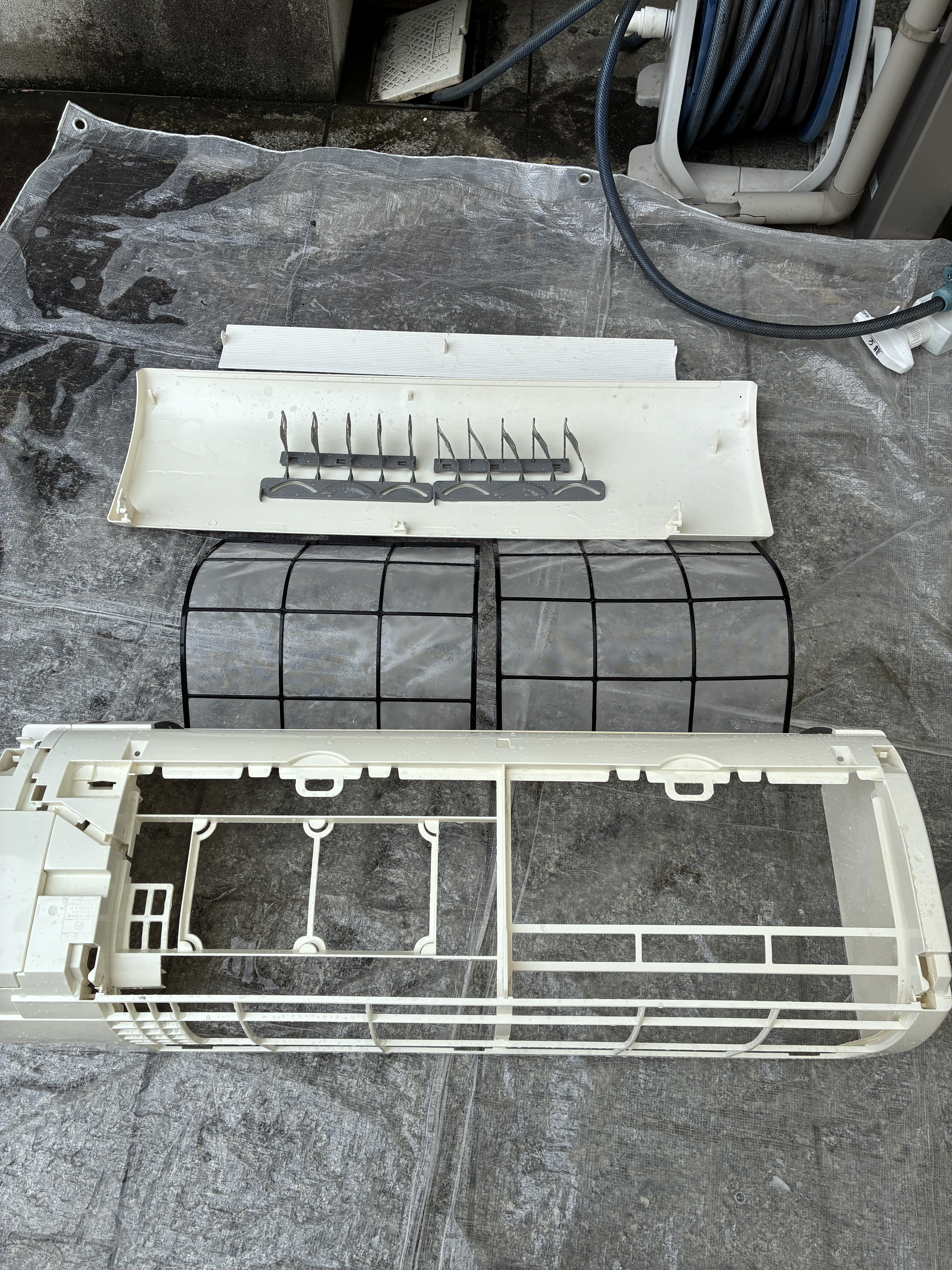 大阪府東大阪市の壁掛けエアコンの作業後2