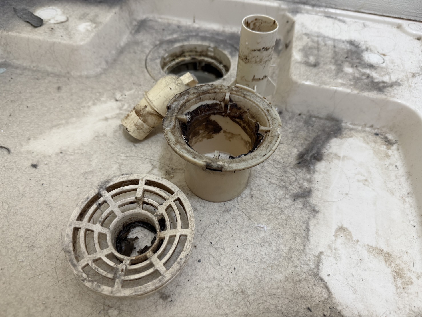 東京都足立区足立区の洗濯機分解クリーニングの作業前1