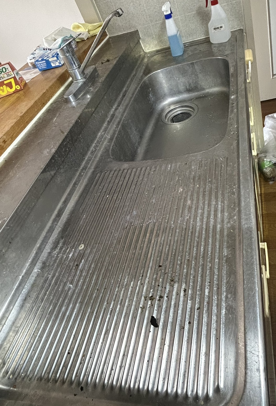 大阪府大阪市北区のキッチンクリーニングの作業前2