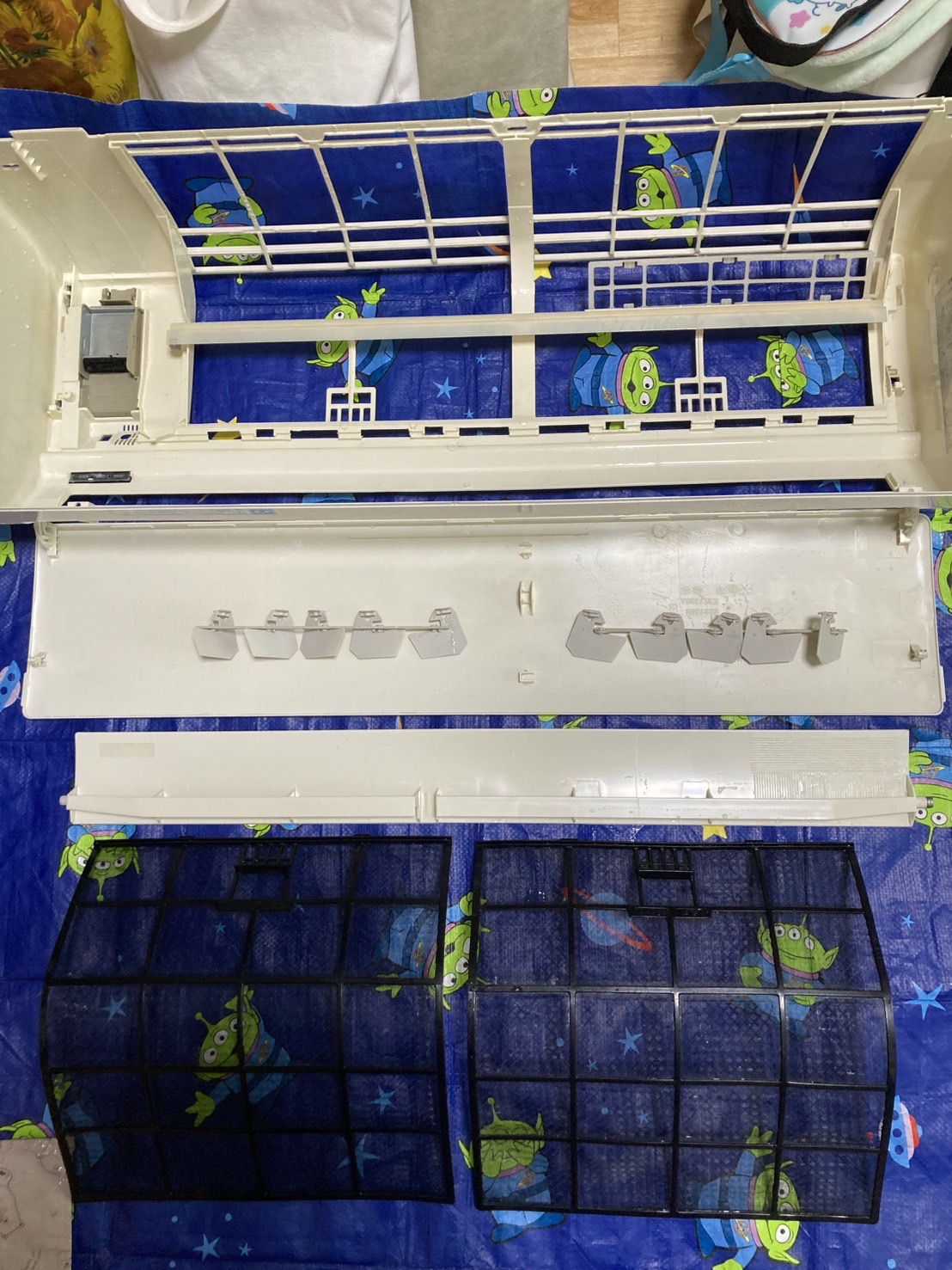 大阪府大阪市東住吉区の壁掛けエアコンの作業後2