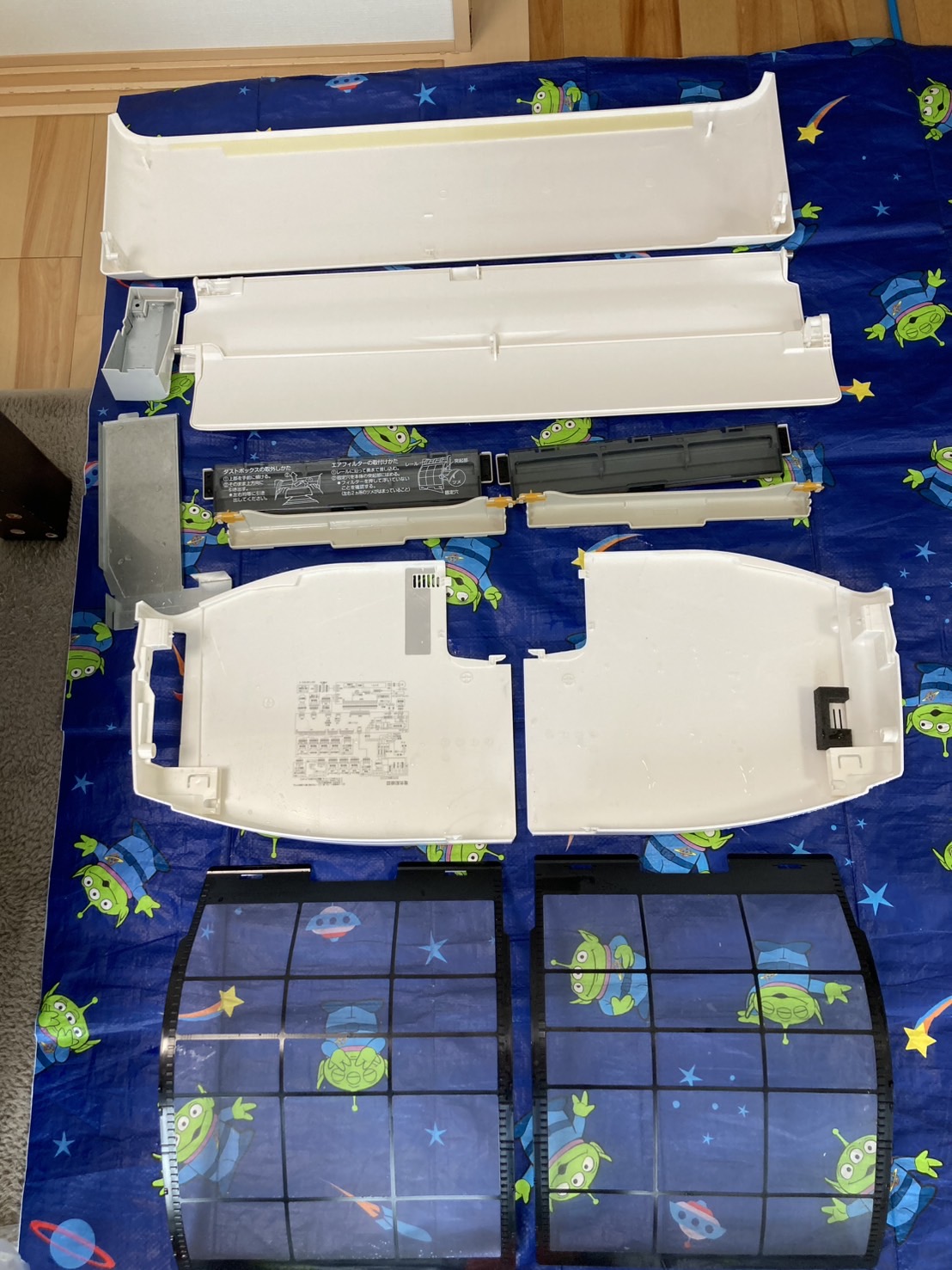 大阪府大阪市東住吉区の壁掛けエアコンの作業後2
