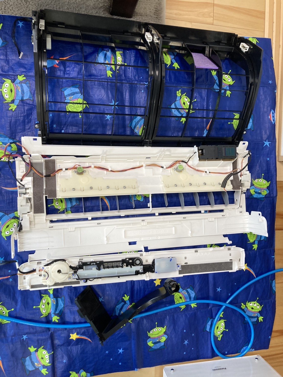 大阪府大阪市東住吉区の壁掛けエアコンの作業後3