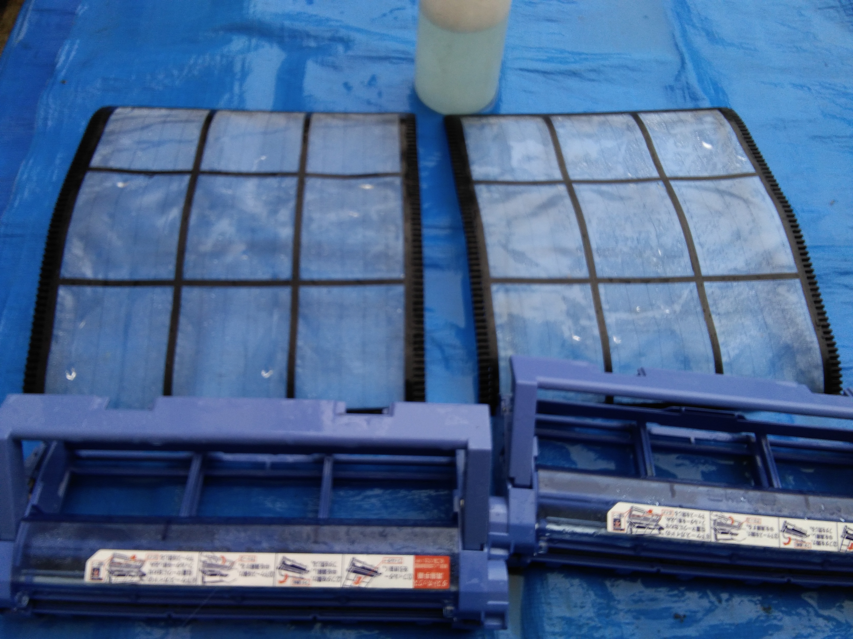 福島県いわき市泉のお掃除機能付きエアコンの作業後1