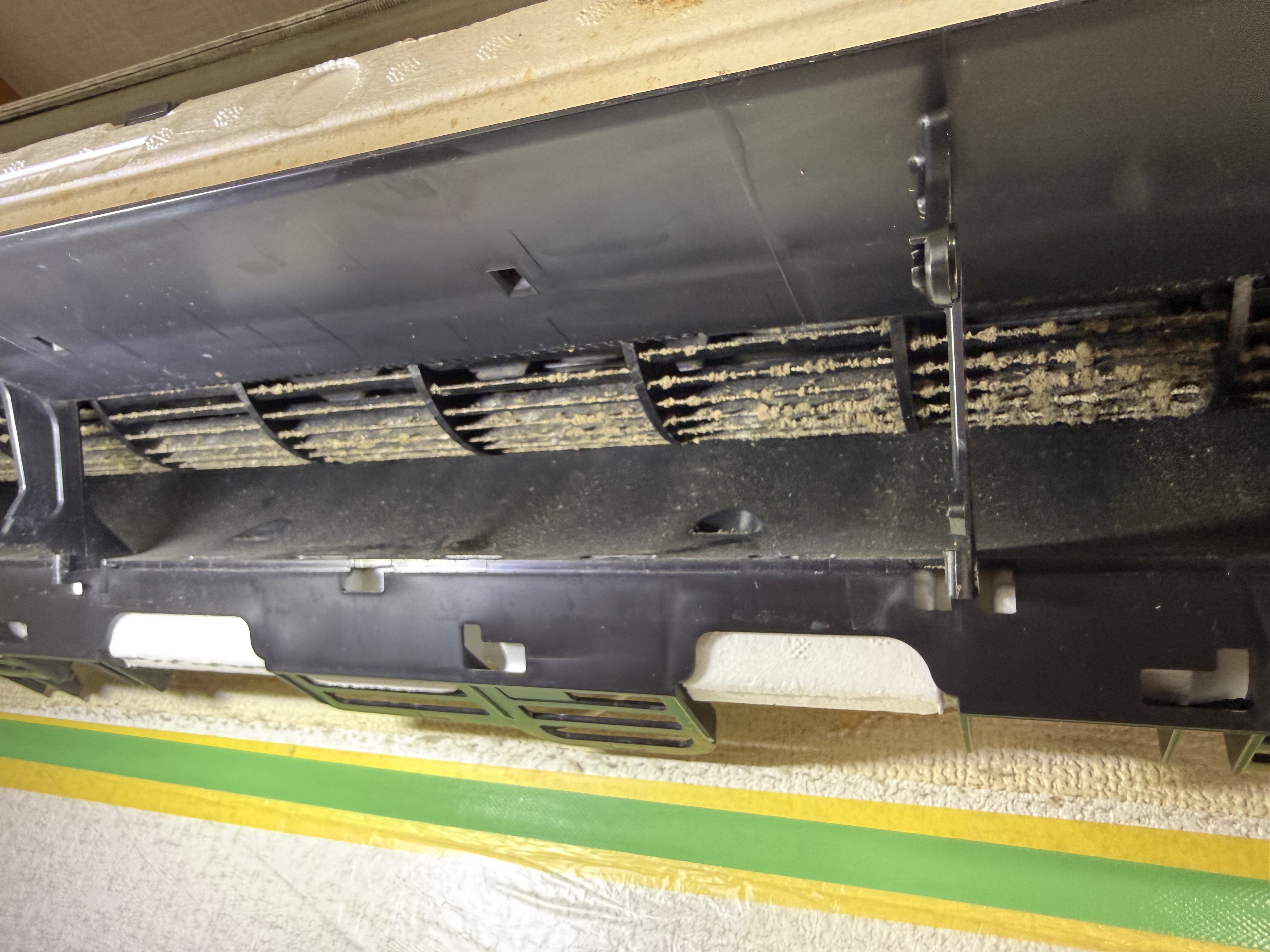 福岡県北九州市小倉南区の壁掛けエアコンの作業前1