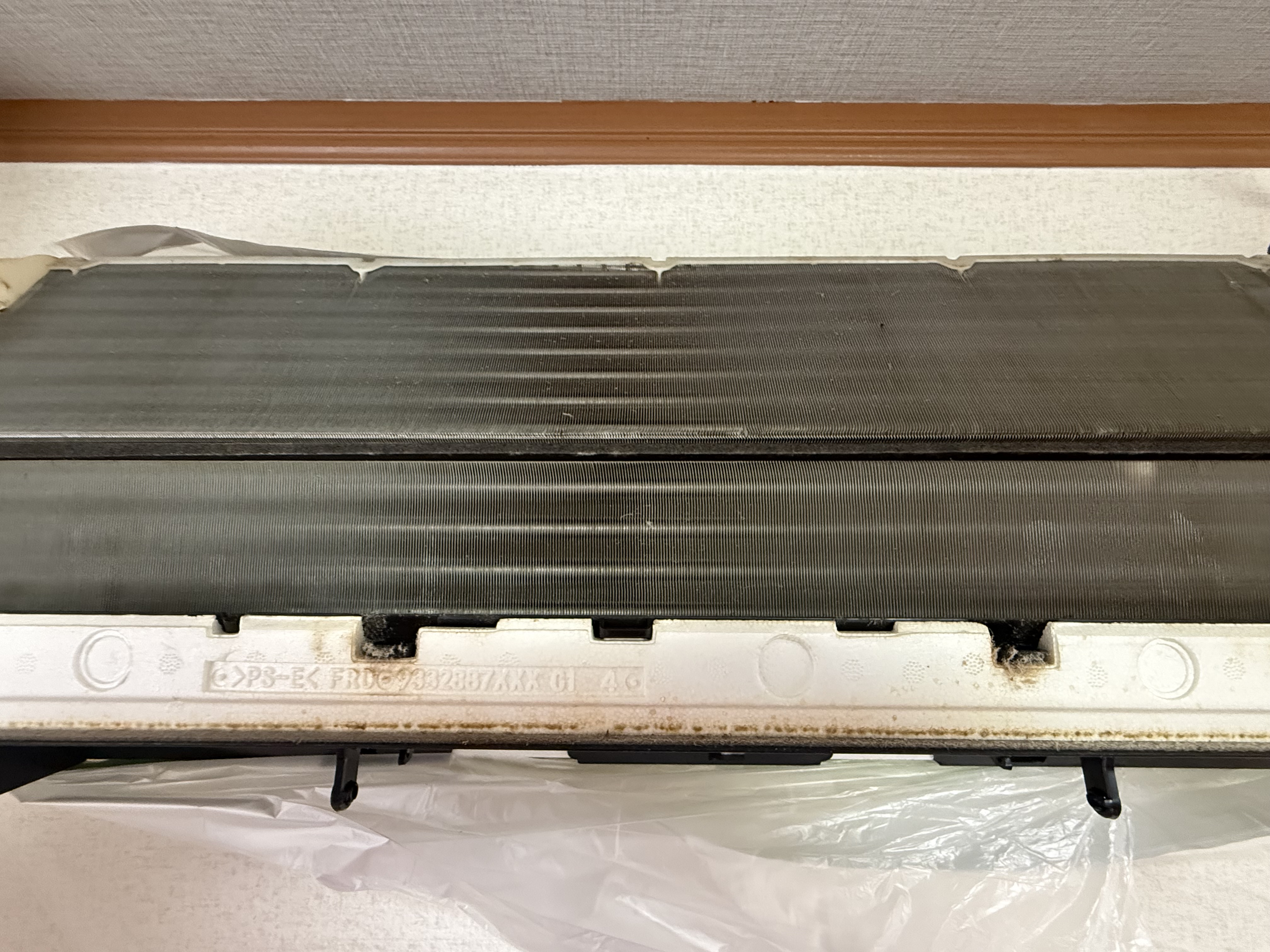 福岡県北九州市小倉南区の壁掛けエアコンの作業前2