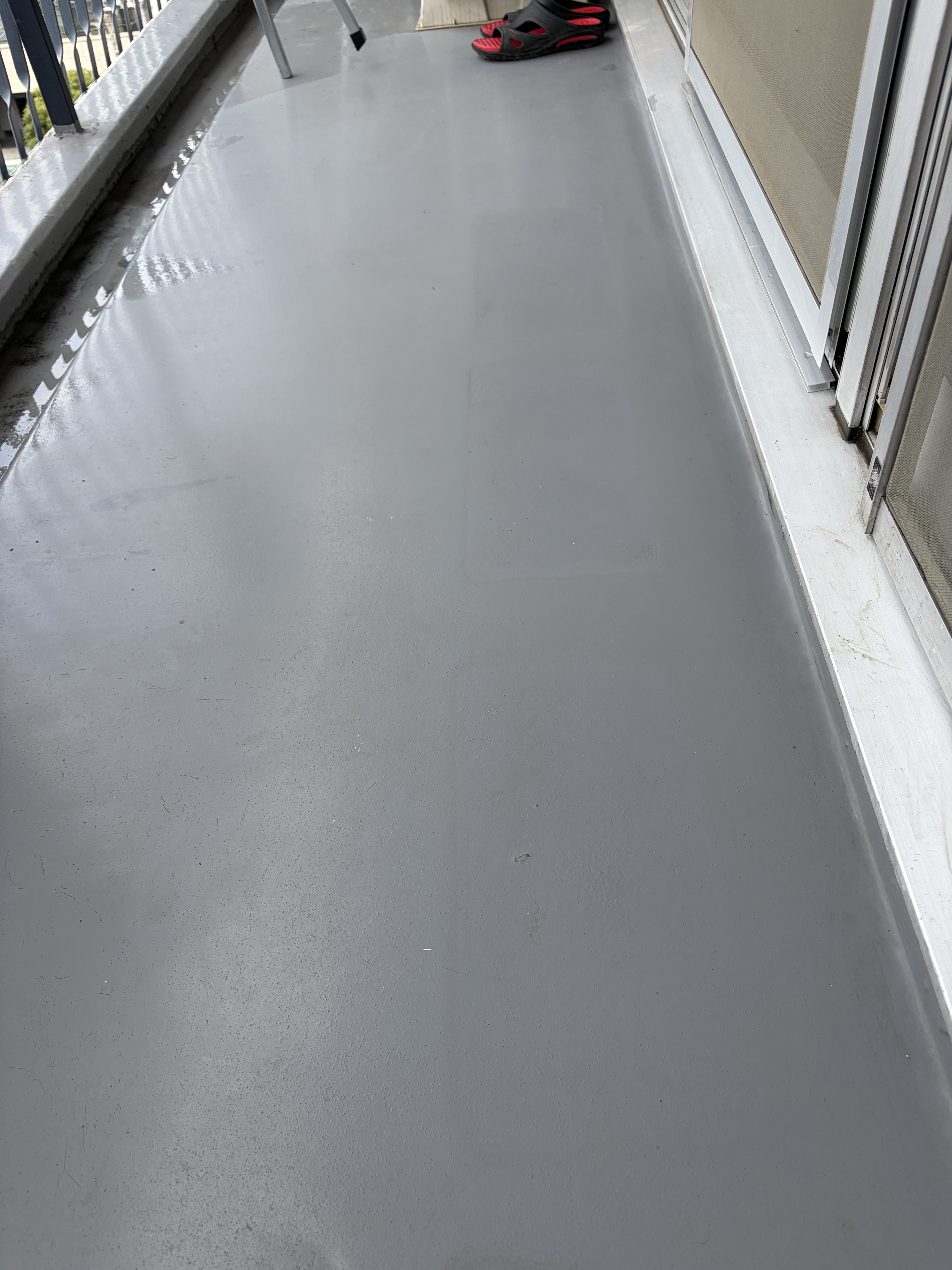 東京都墨田区亀沢のベランダ・バルコニークリーニングの作業後1