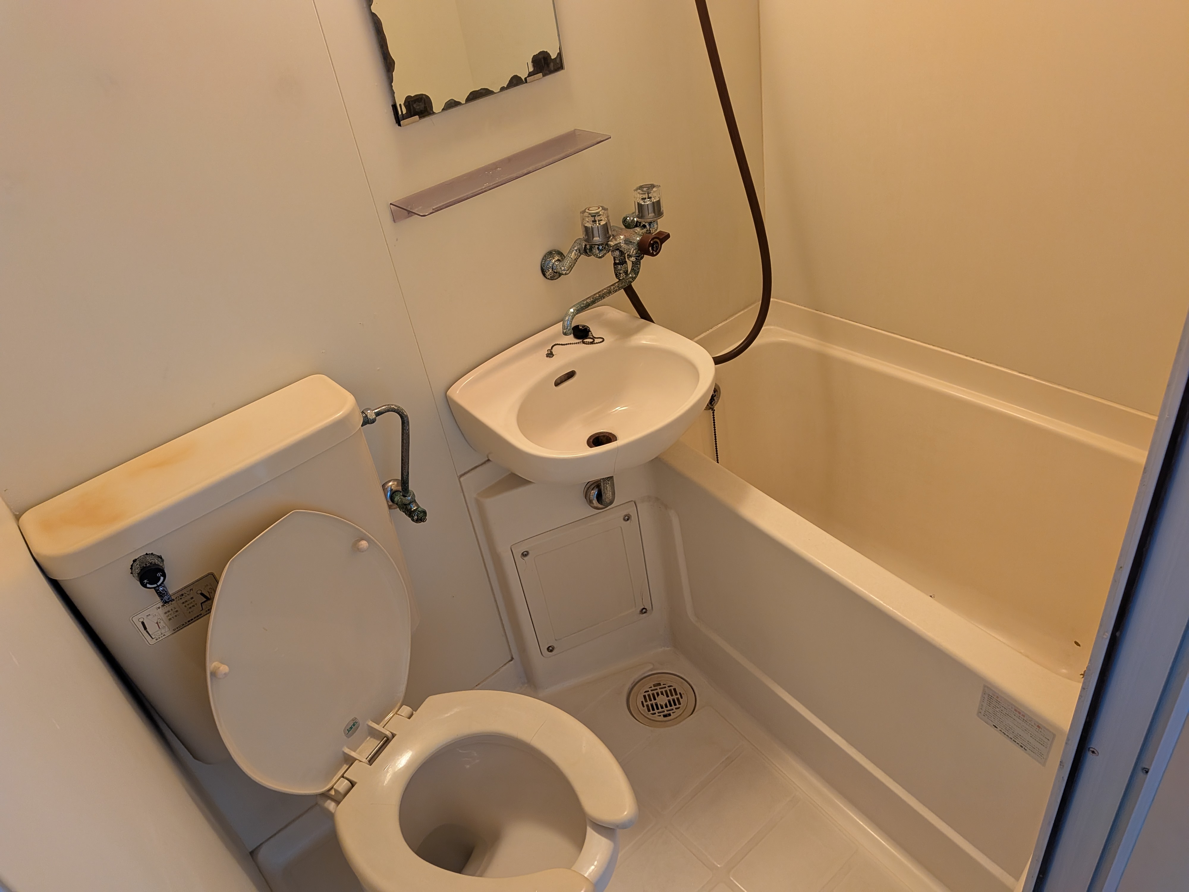 東京都品川区荏原の浴室・お風呂クリーニングの作業後3