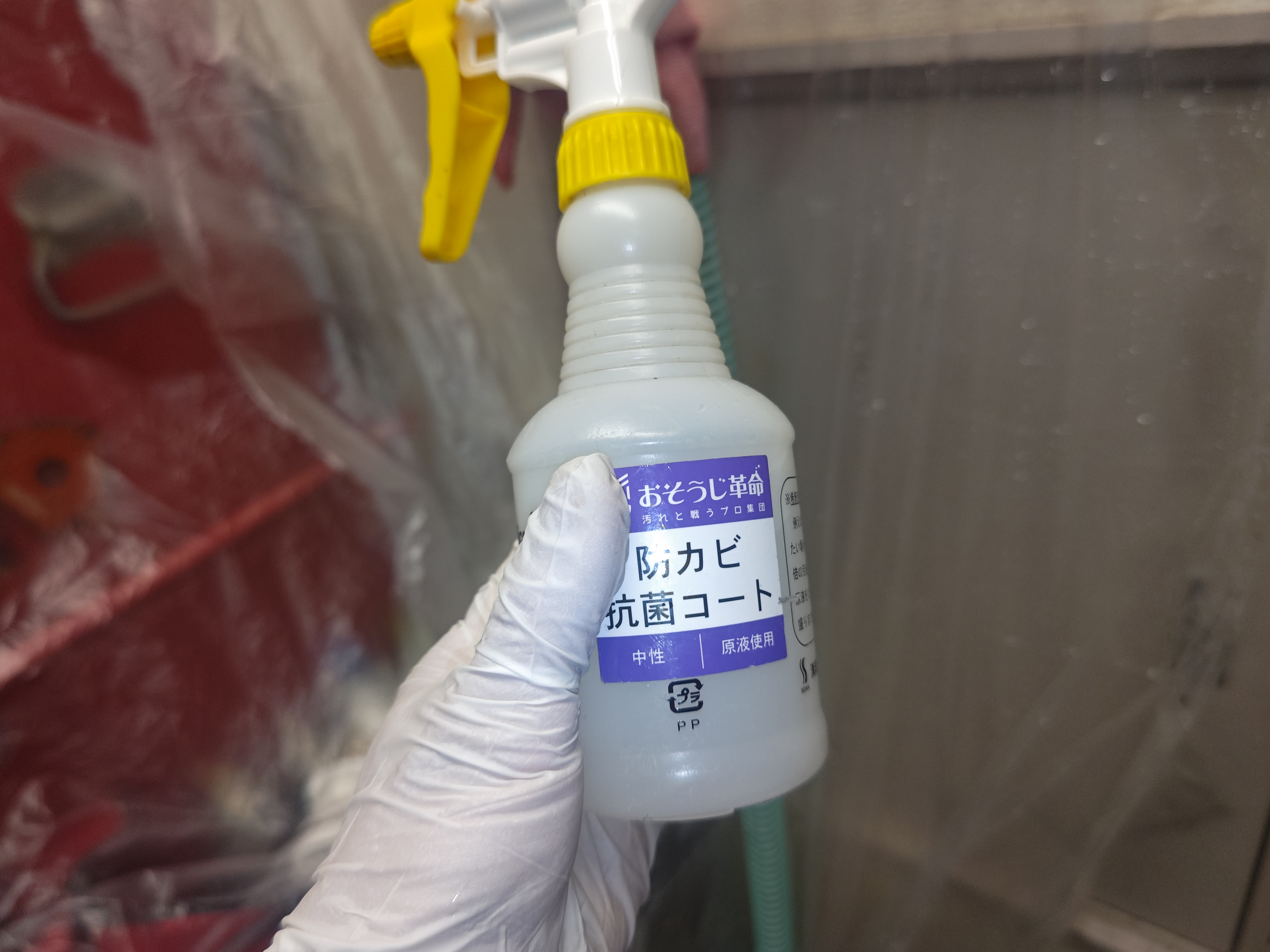 東京都新宿区若葉の壁掛けエアコンの作業前3