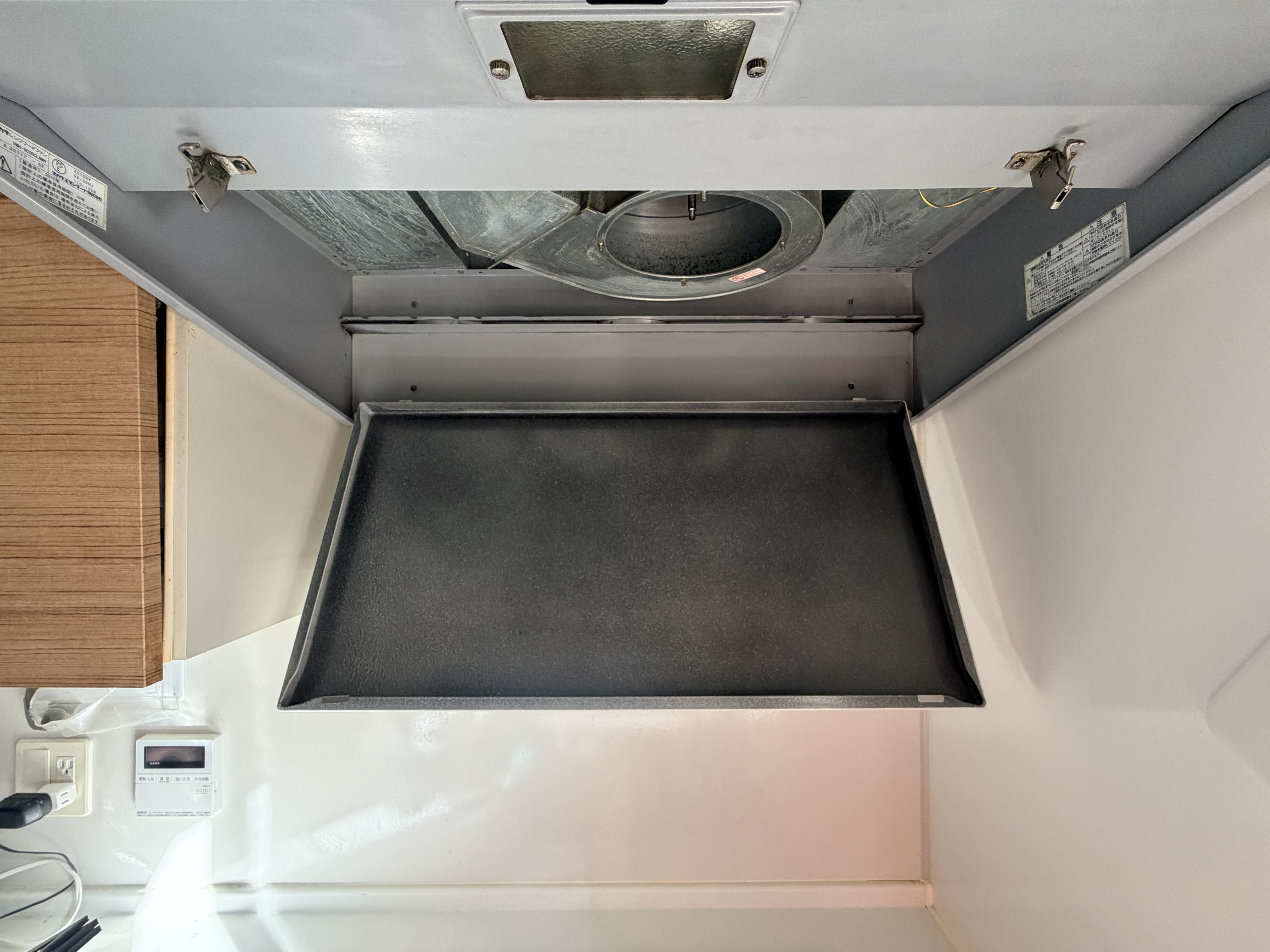 千葉県浦安市高洲のレンジフードクリーニングの作業後2