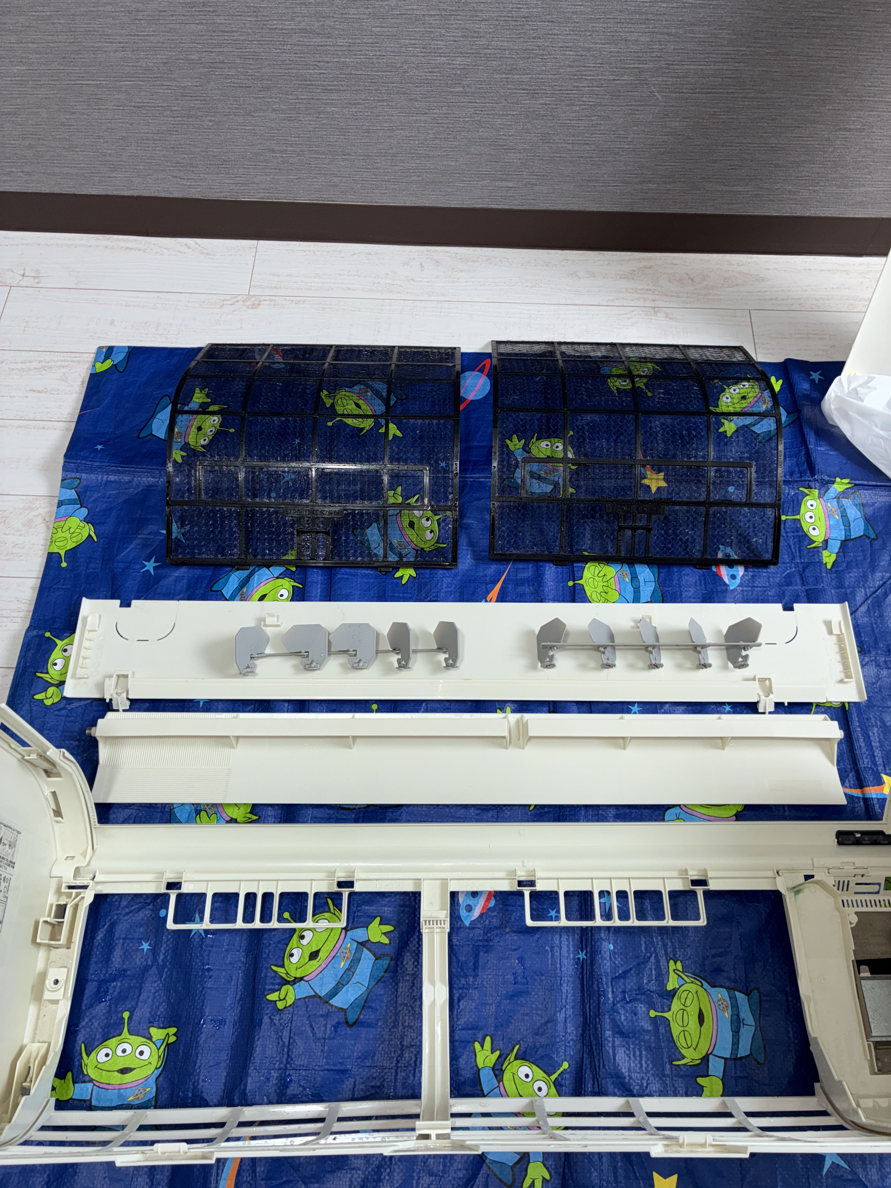 大阪府東大阪市吉田の壁掛けエアコンの作業後2