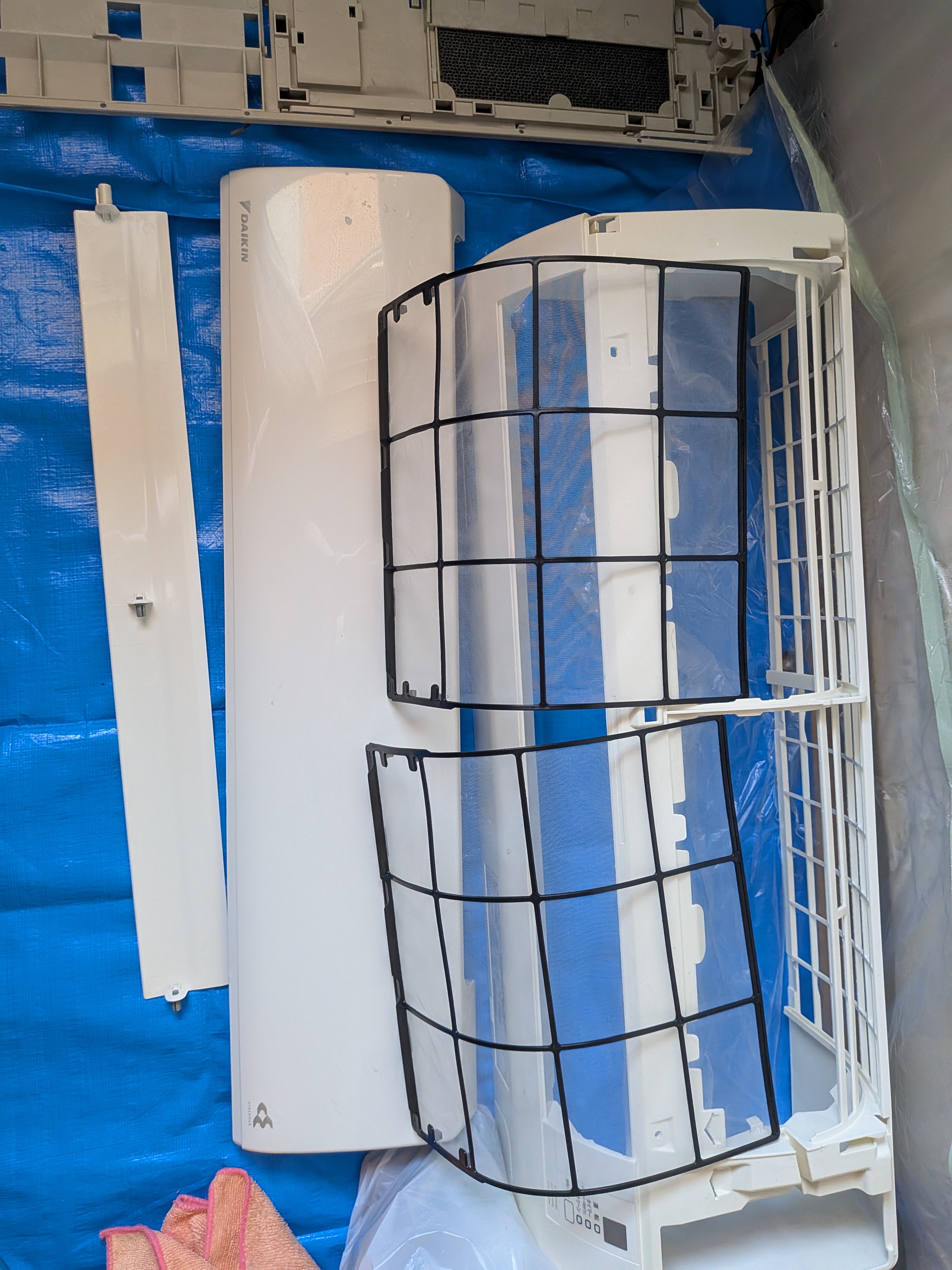 東京都品川区小山の壁掛けエアコンの作業後2