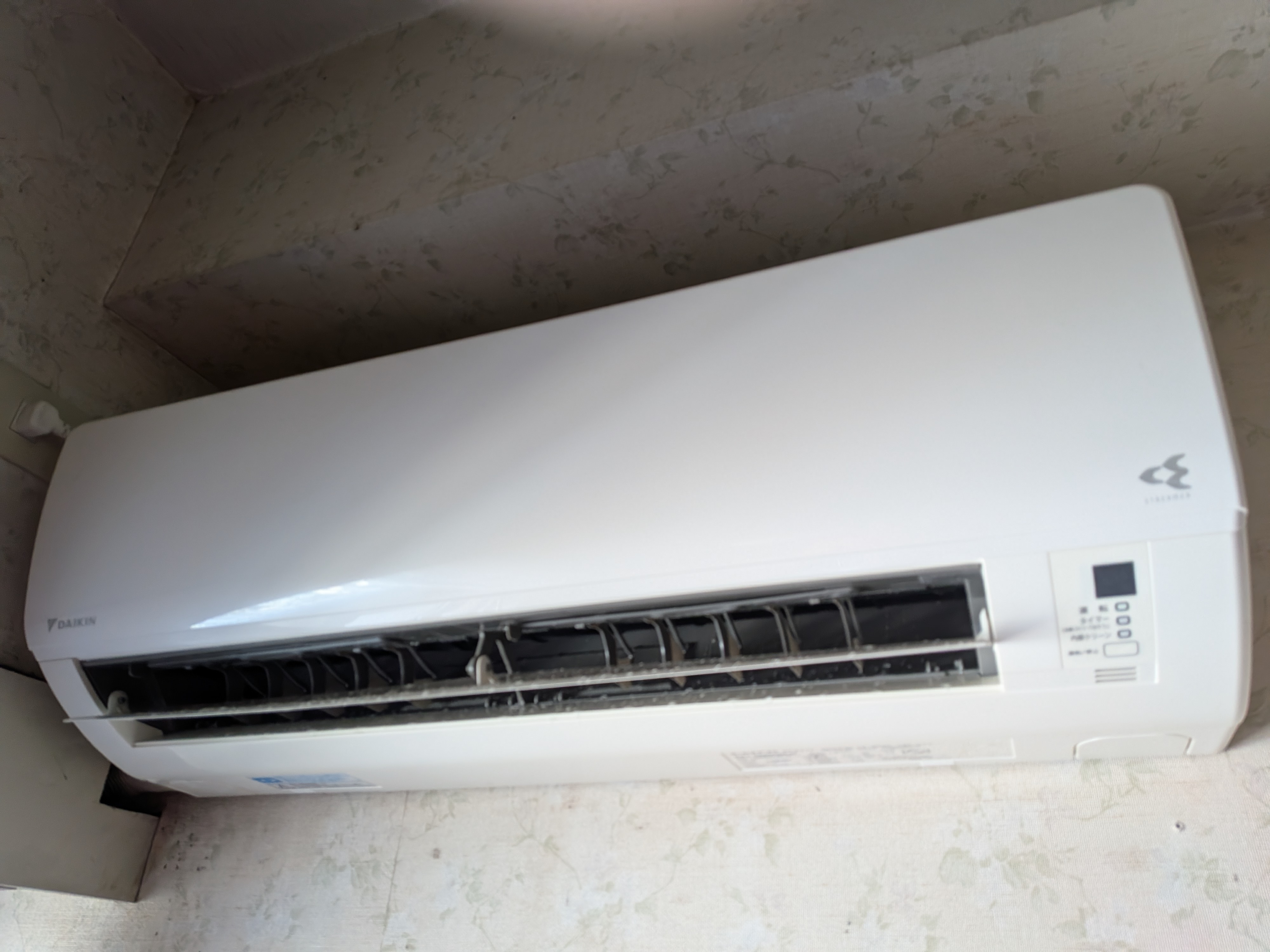 東京都品川区小山の壁掛けエアコンの作業後3